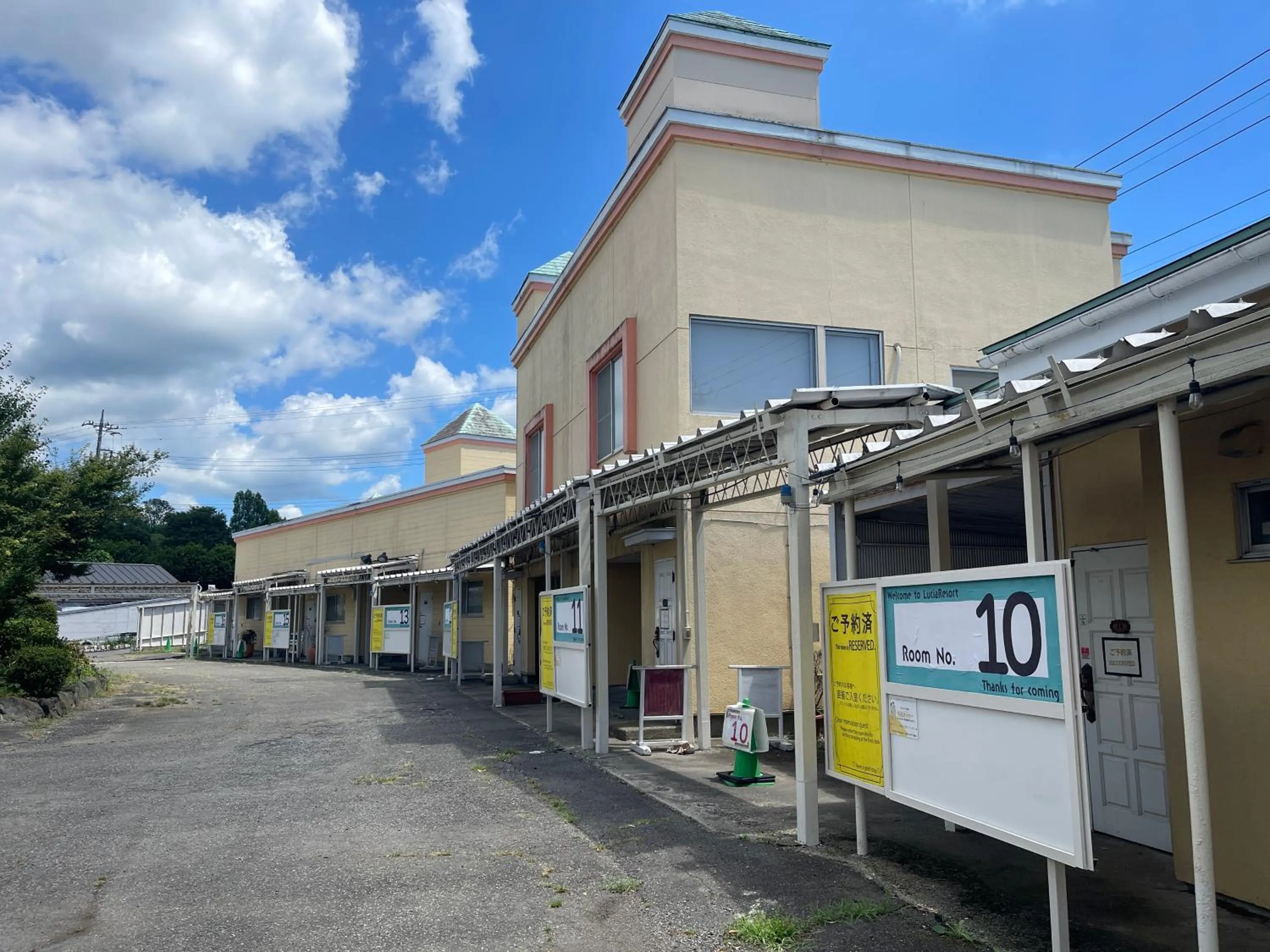 Property building in Hotel Lucia at Maebashi Akagi