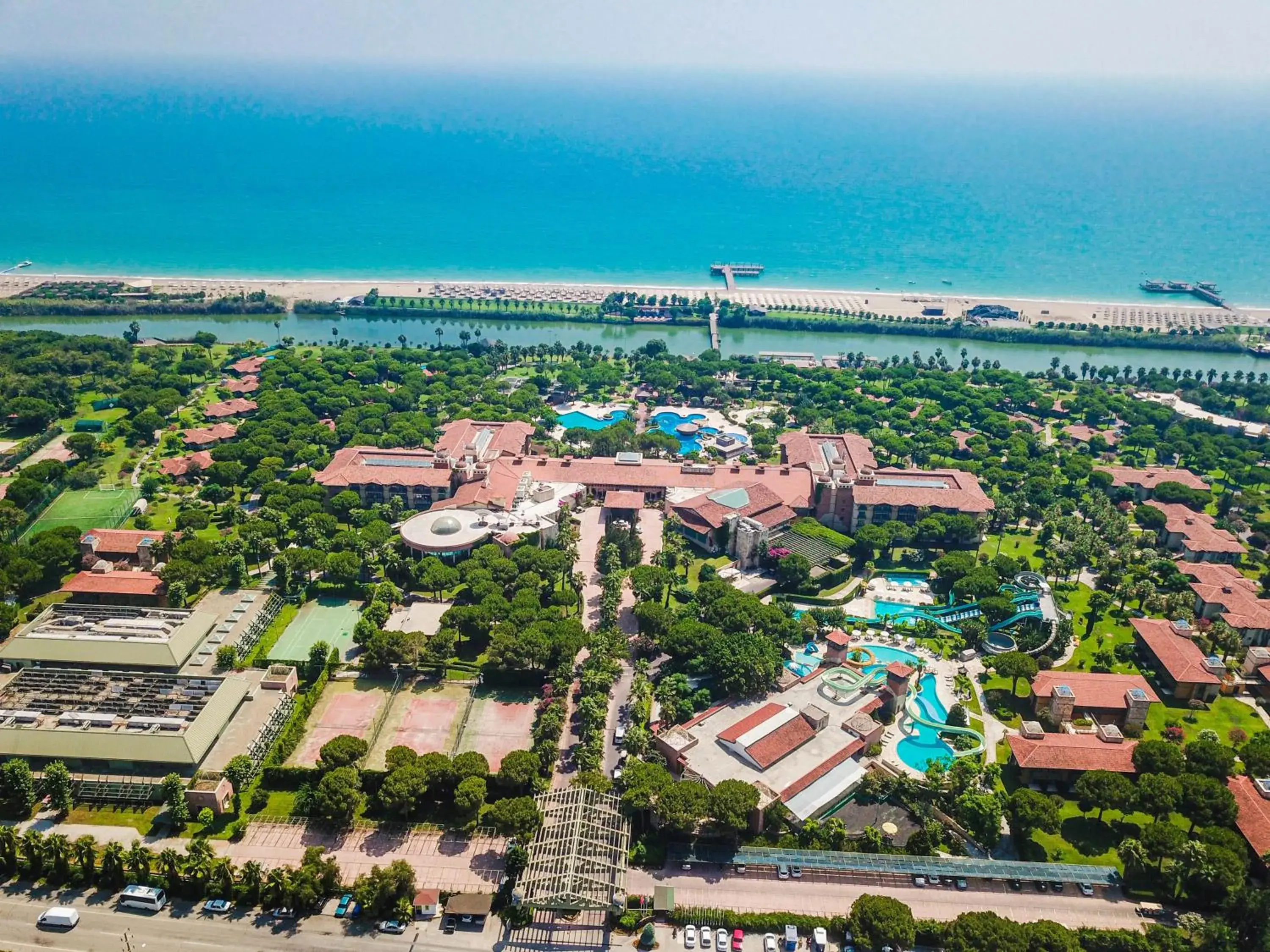 Bird's eye view, Bird's-eye View in Gloria Golf Resort