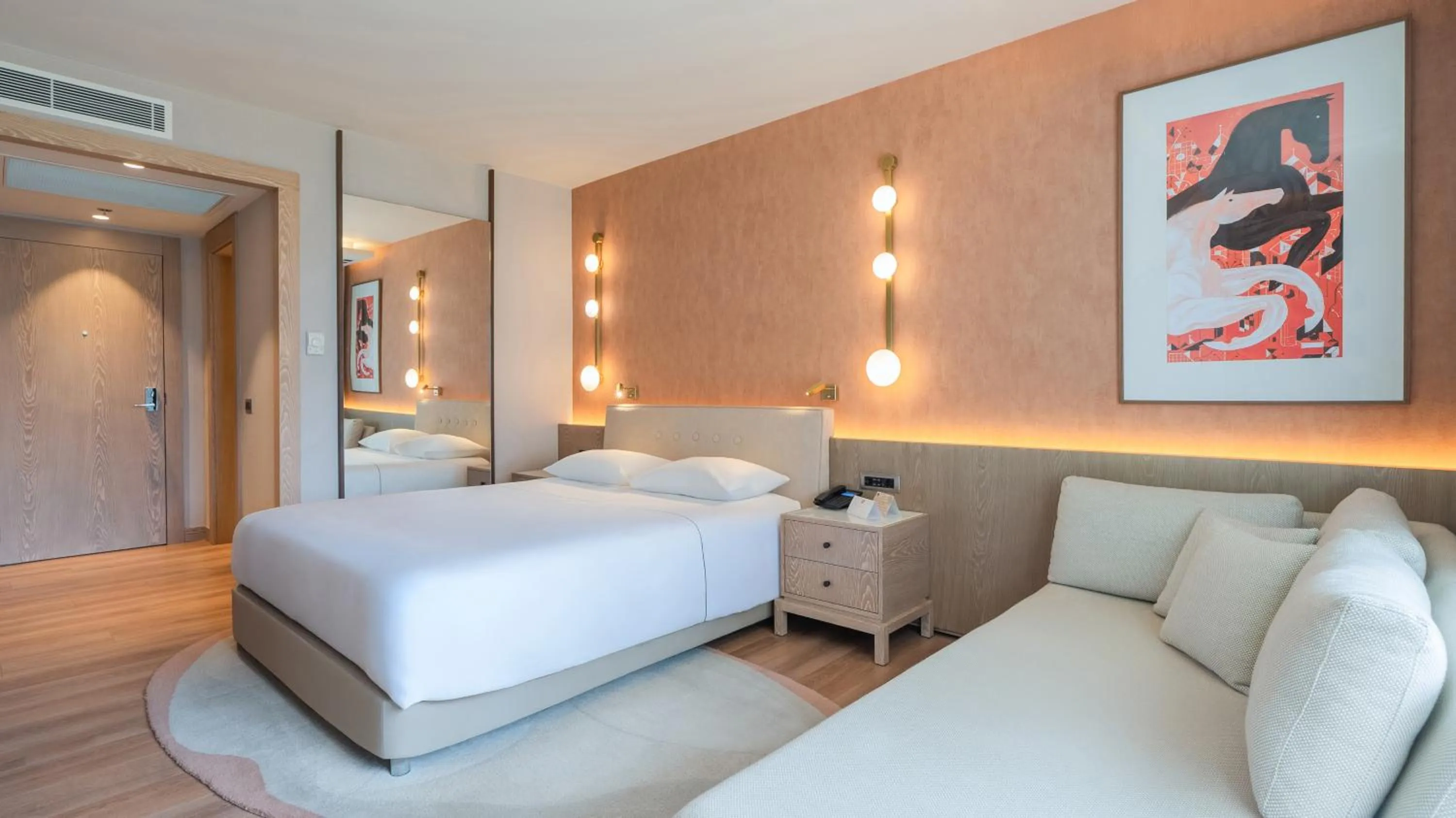 Bed in Gloria Golf Resort