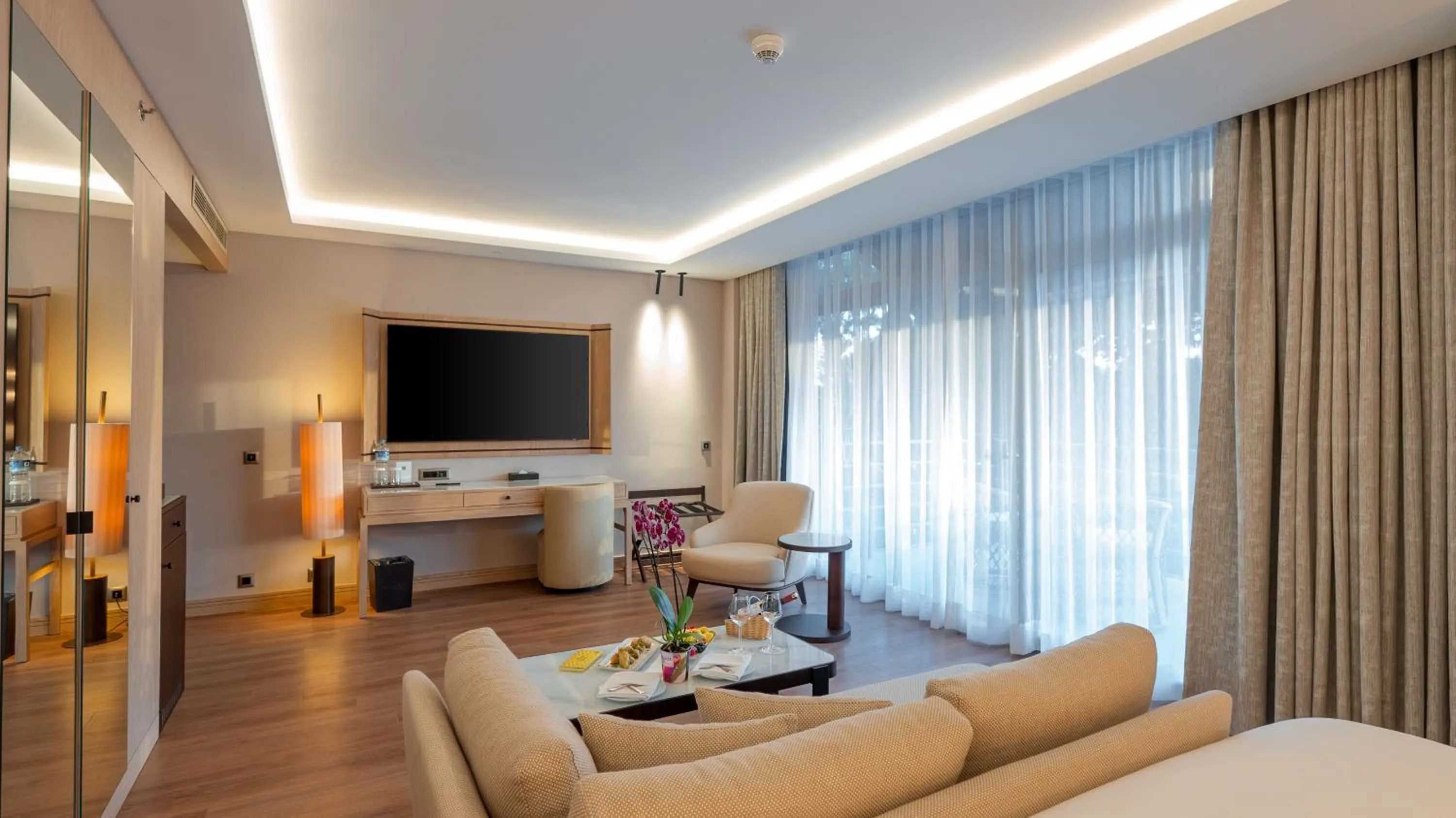 Communal lounge/ TV room in Gloria Golf Resort