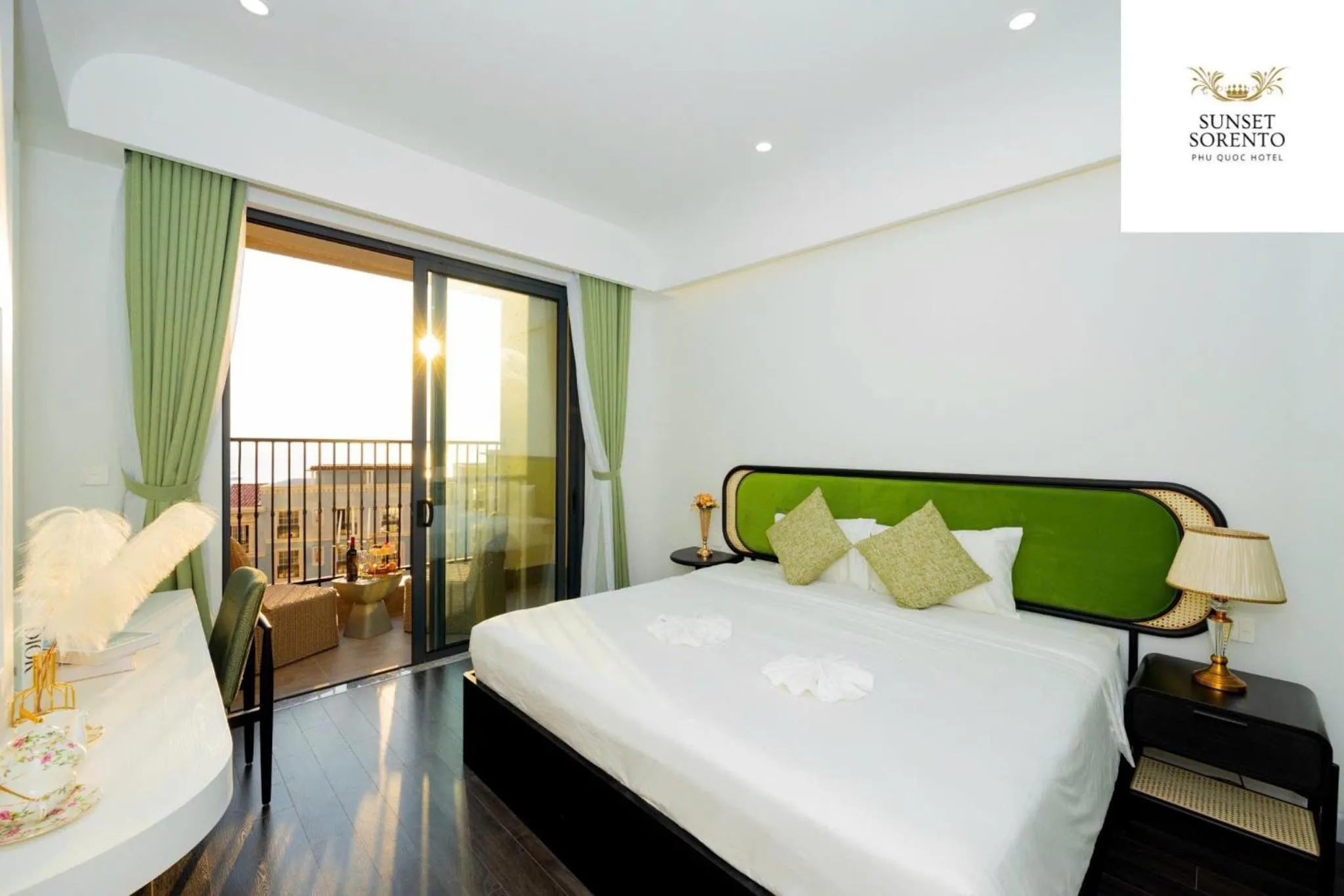 Bed in Sunset Sorrento Phu Quoc