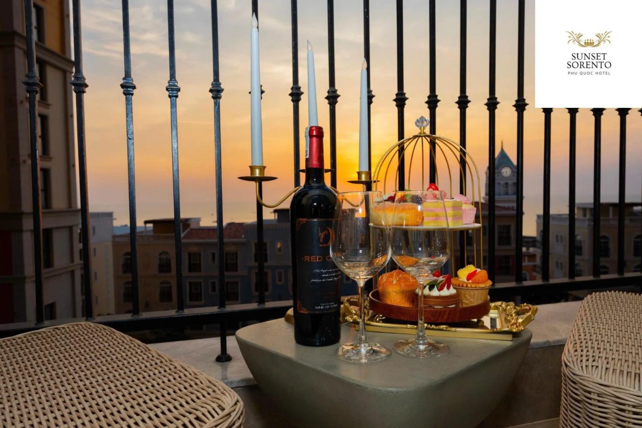 Balcony/Terrace in Sunset Sorrento Phu Quoc