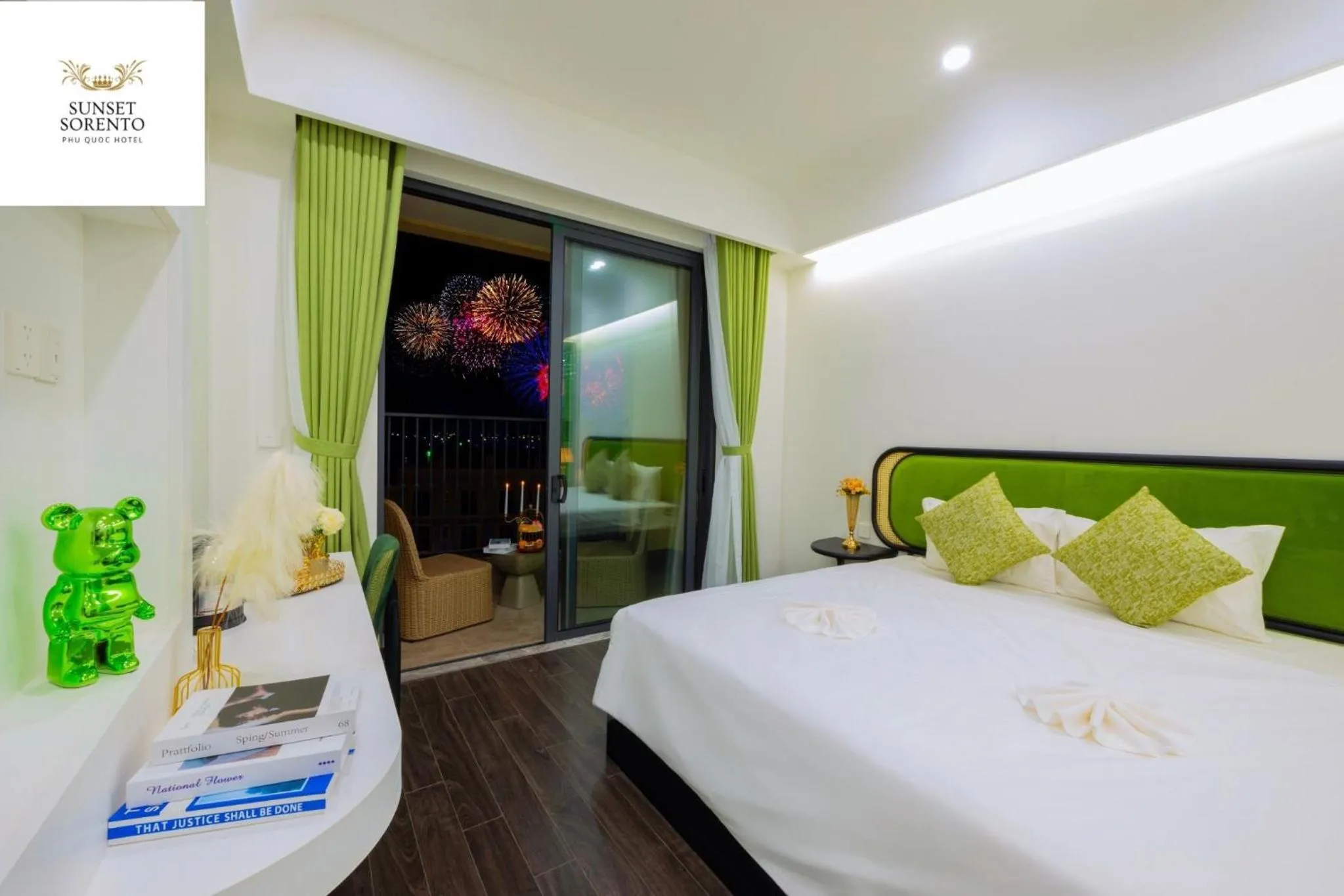 Bed in Sunset Sorrento Phu Quoc