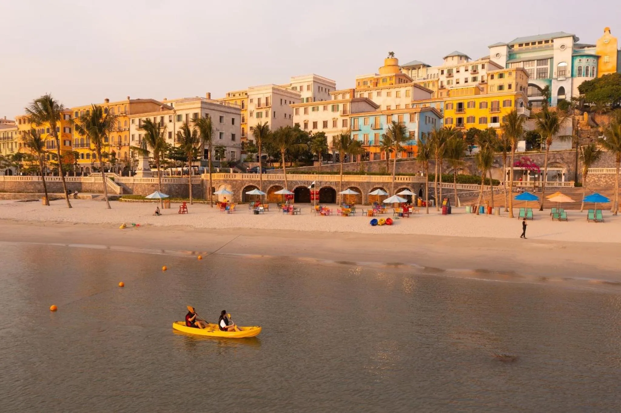 Beach in Sunset Sorrento Phu Quoc