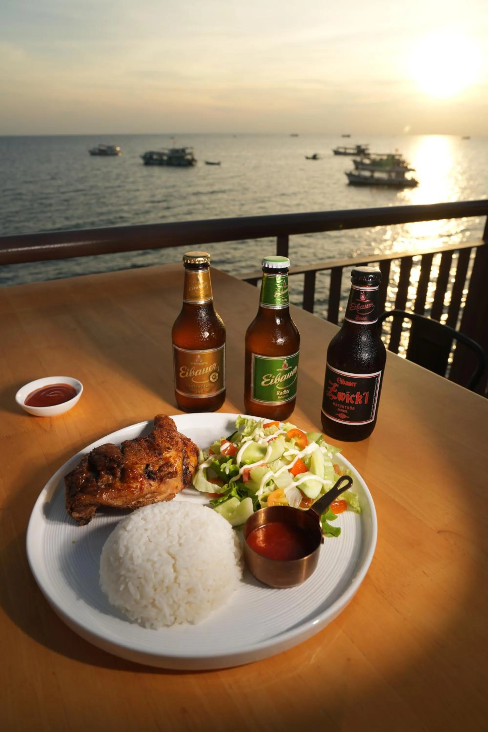 Food and drinks in Sunset Sorrento Phu Quoc