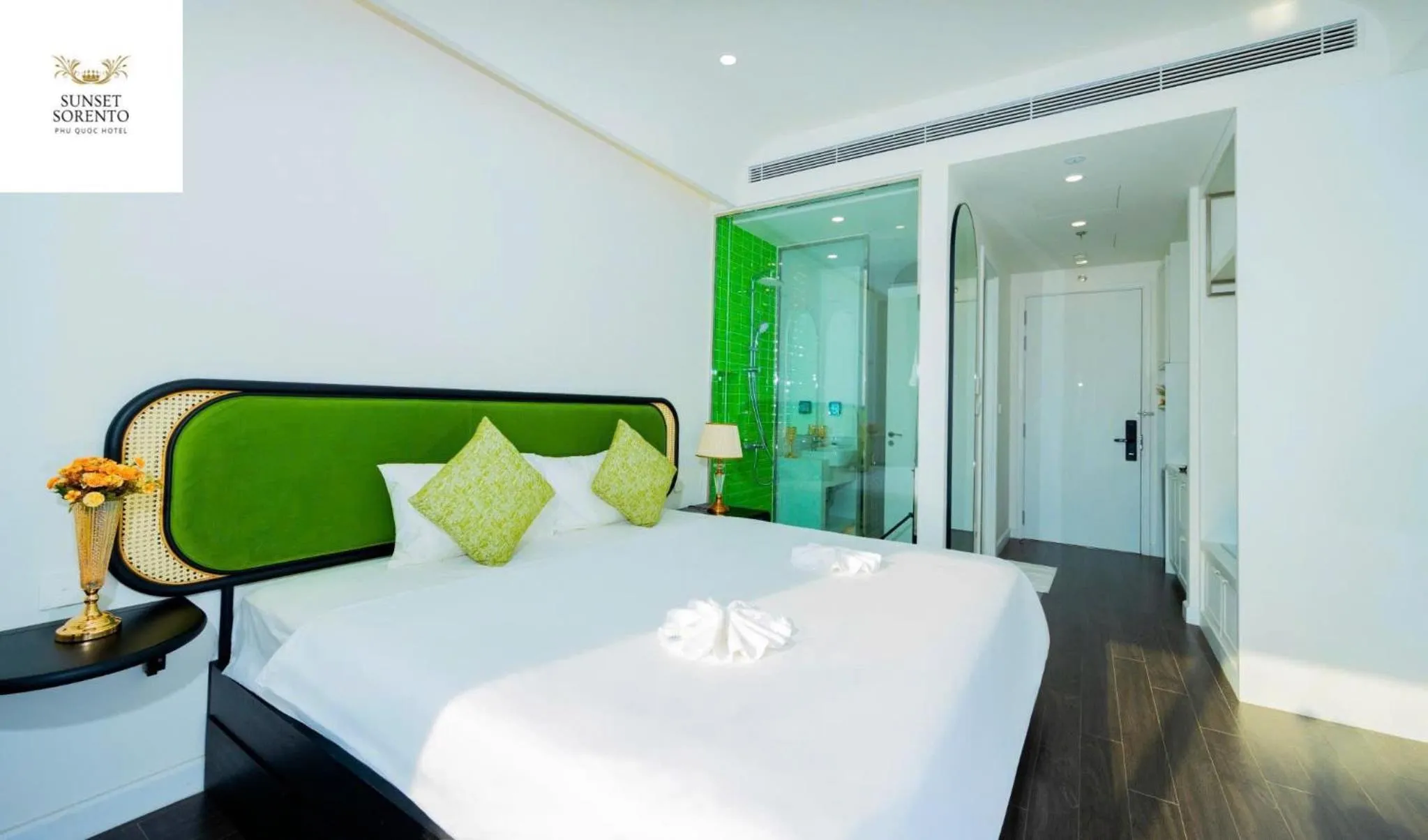 Bedroom, Bed in Sunset Sorrento Phu Quoc