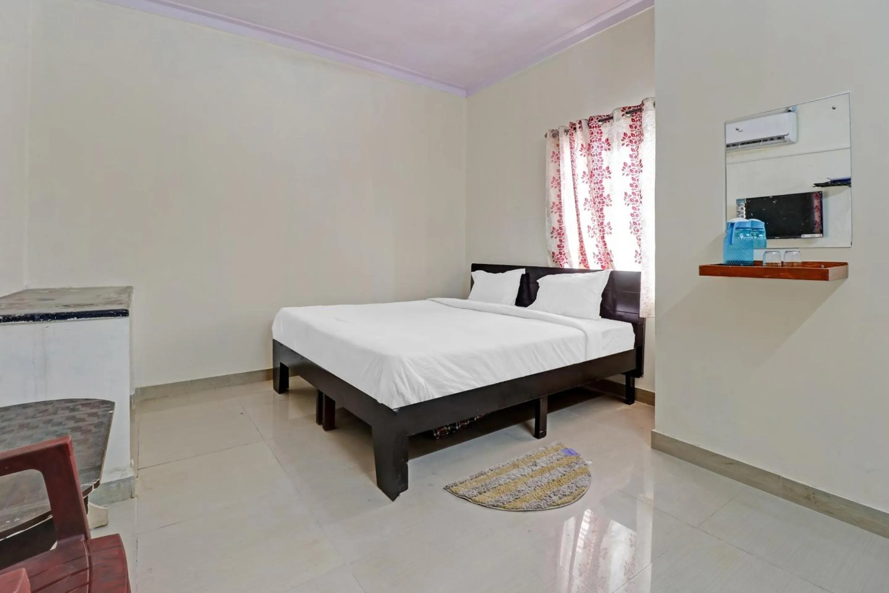 Bedroom, Bed in Hotel O Green Residency K Narayanapura Cross Bus Stop