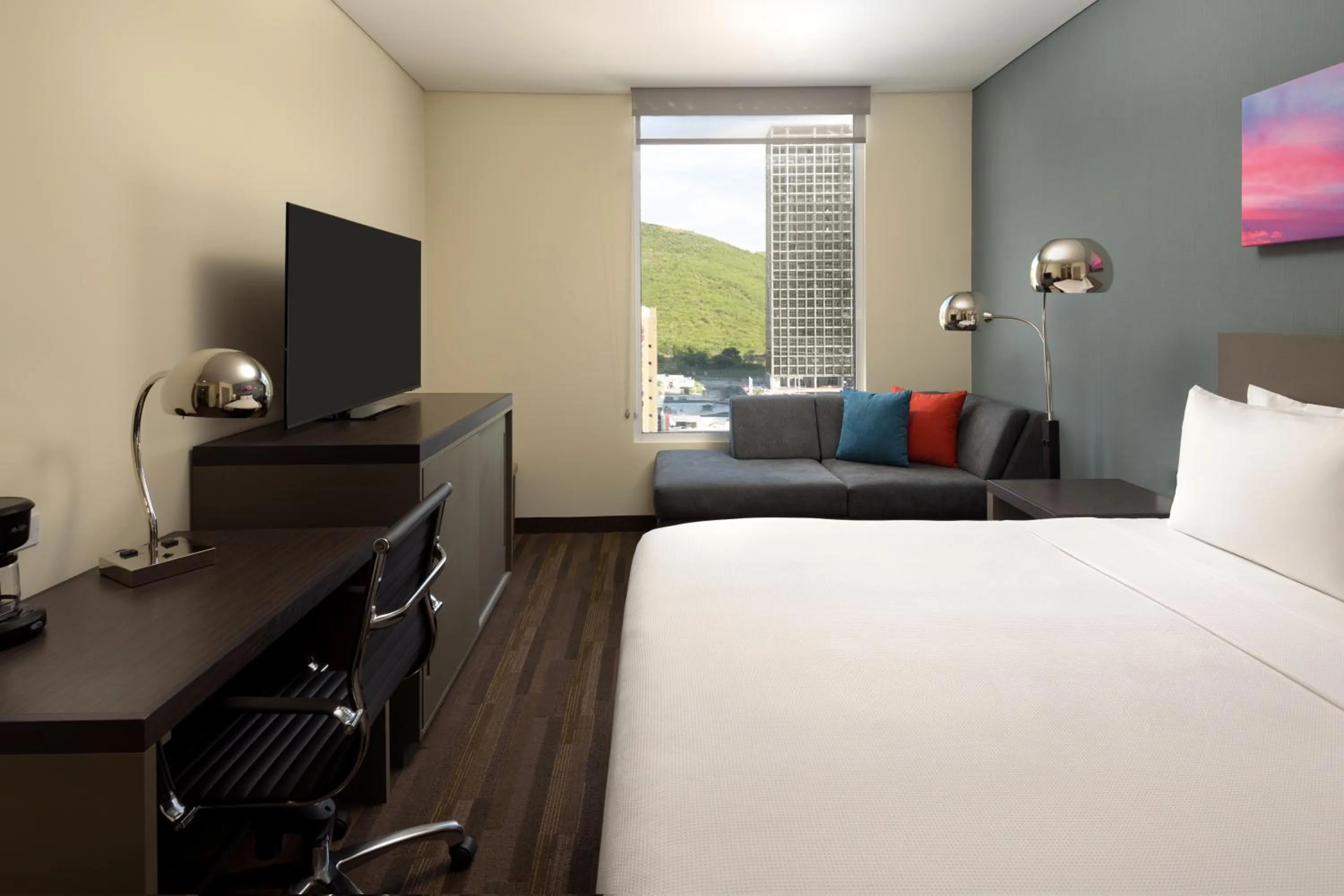 Bedroom, Bed in Hyatt House Monterrey Valle San Pedro