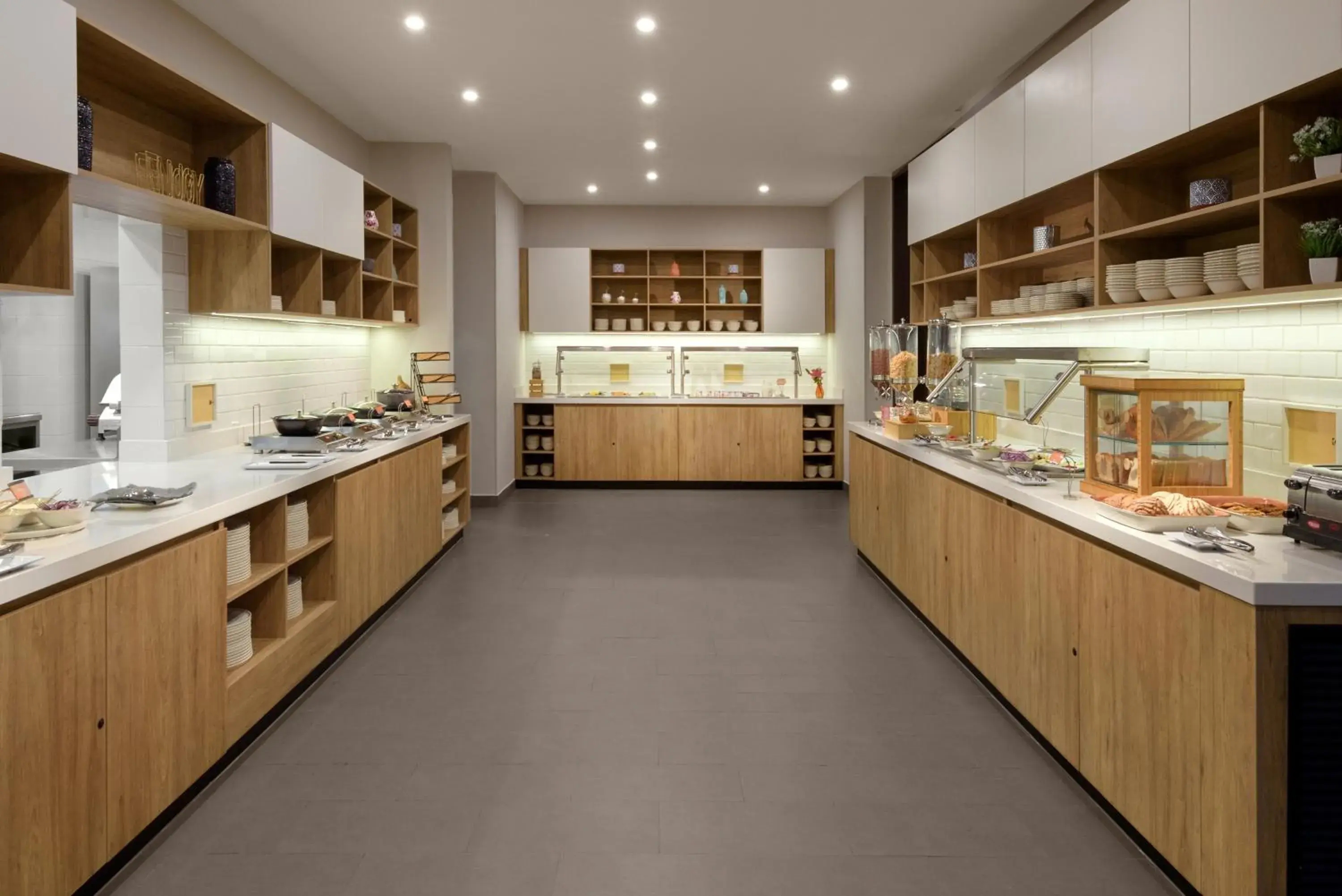 Buffet breakfast in Hyatt House Monterrey Valle San Pedro Buffet breakfast in Hyatt House Monterrey Valle San Pedro