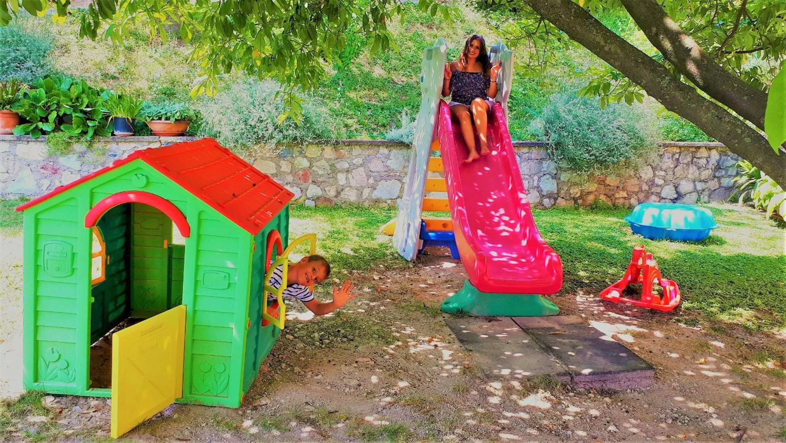 Children play ground in Residence Casa Silvana