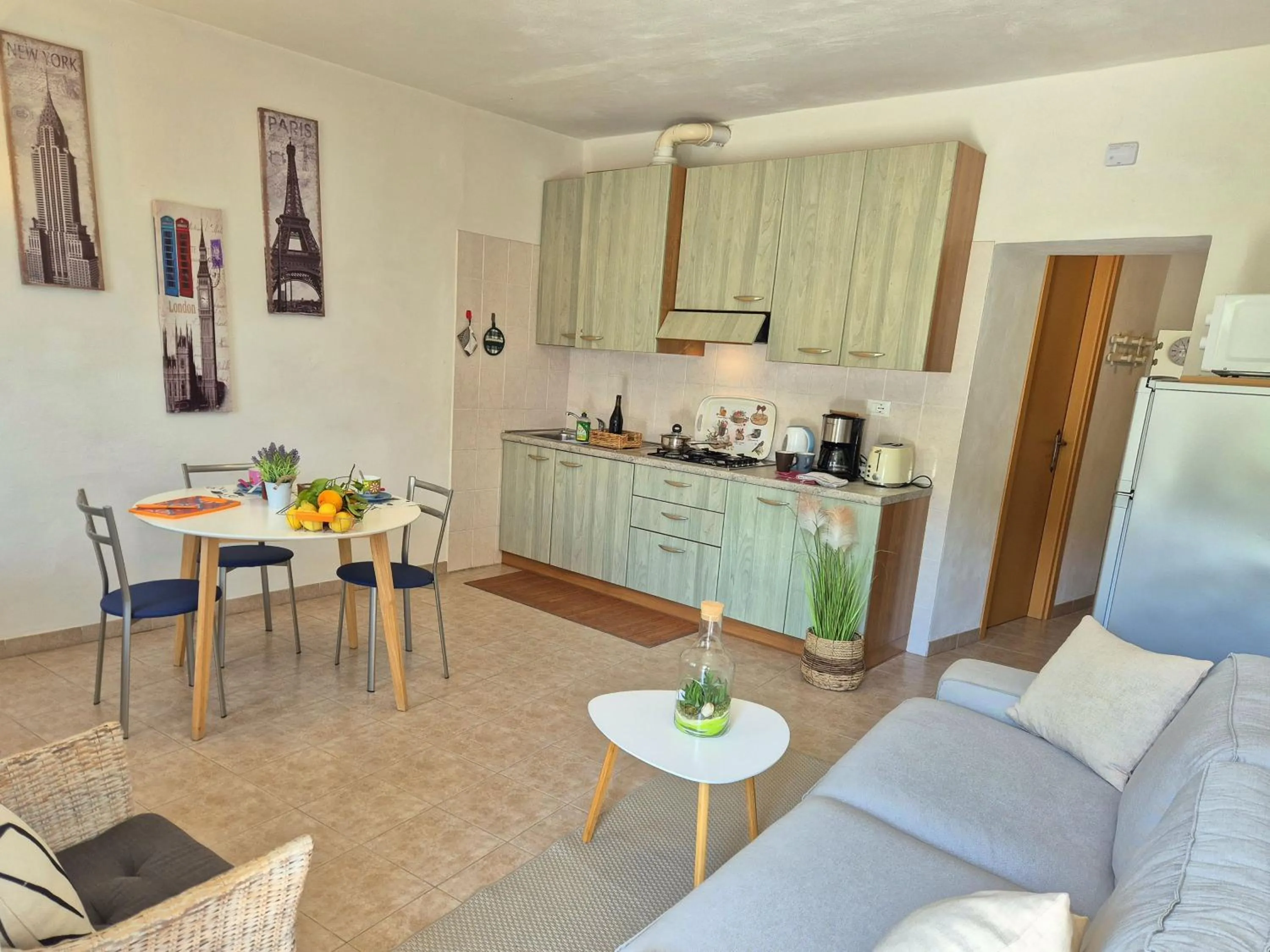 Kitchen or kitchenette in Residence Casa Silvana
