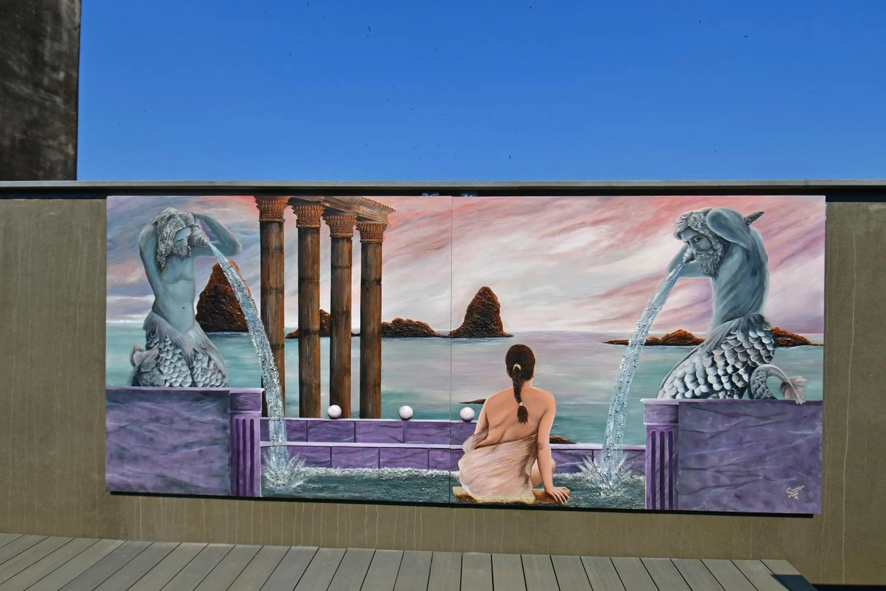 Decorative detail in San Anton Hotel