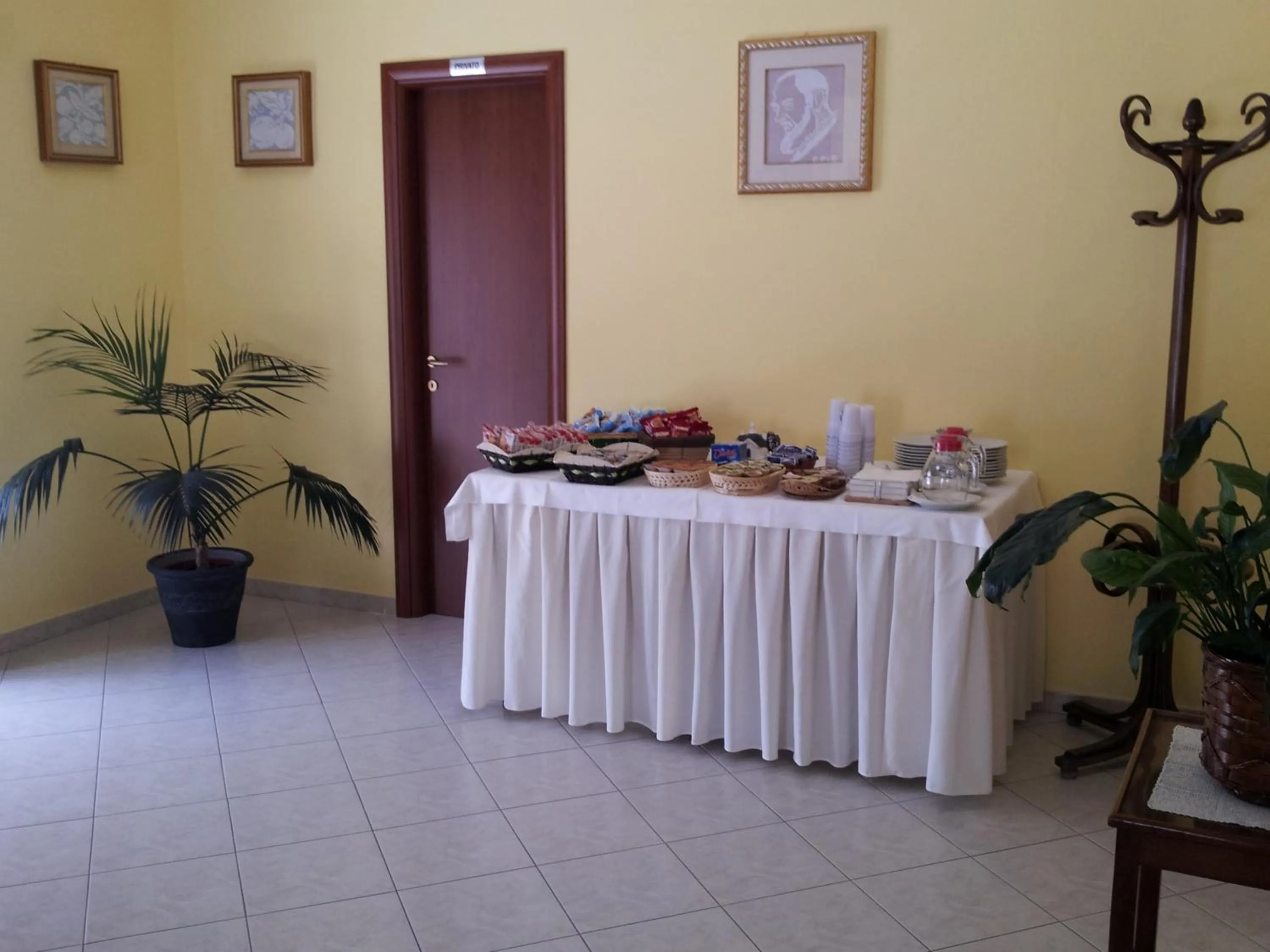 Food and drinks in Holiday B&B