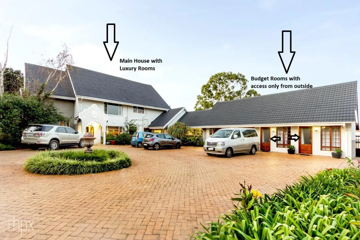 Facade/entrance in OR Tambo Guest House