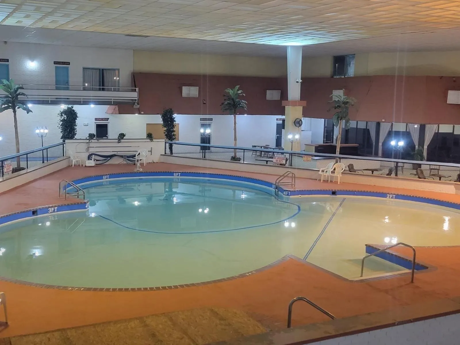 Pool view in Baymont by Wyndham Hannibal