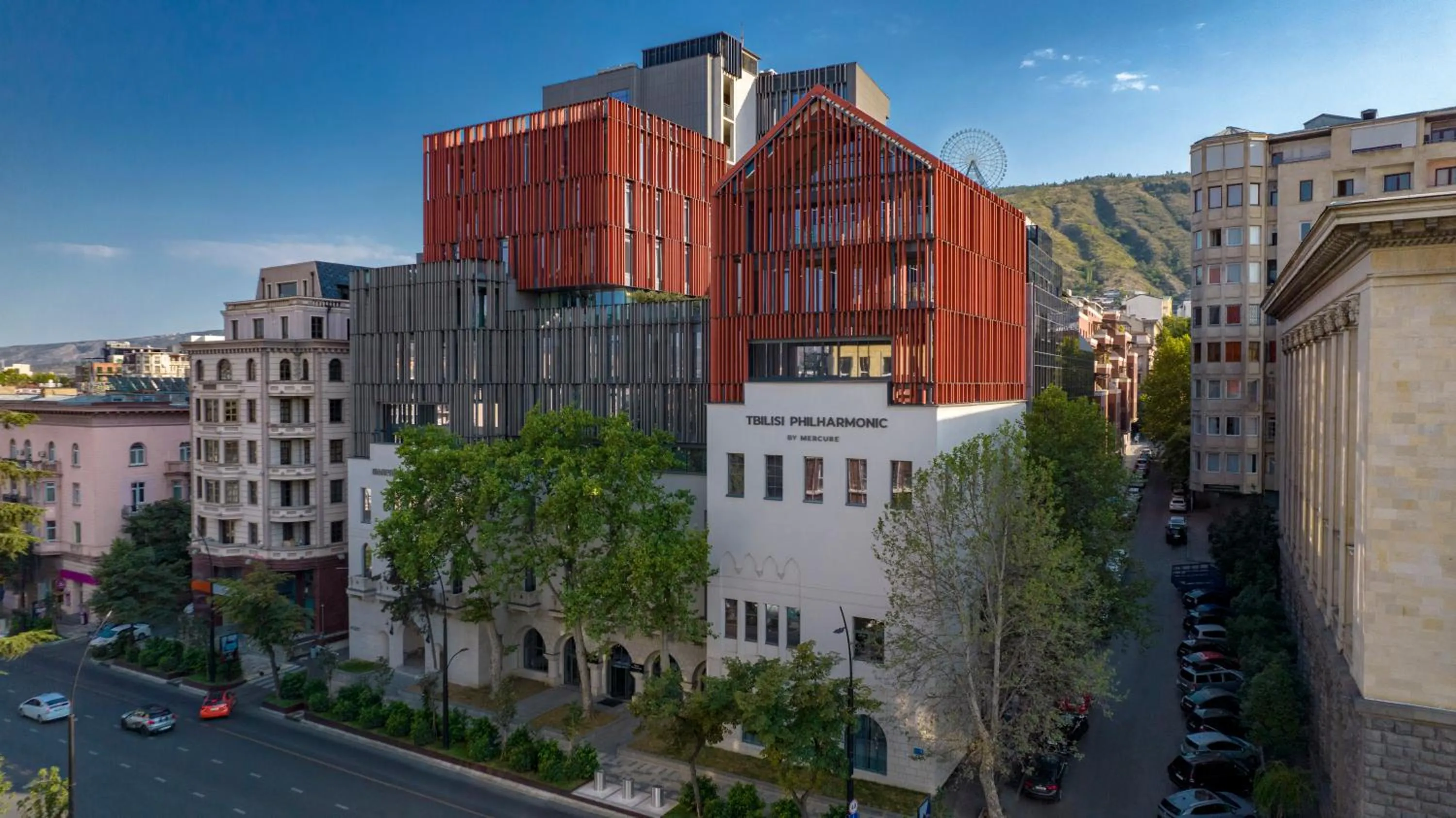 Property building in Tbilisi Philharmonic Hotel by Mercure