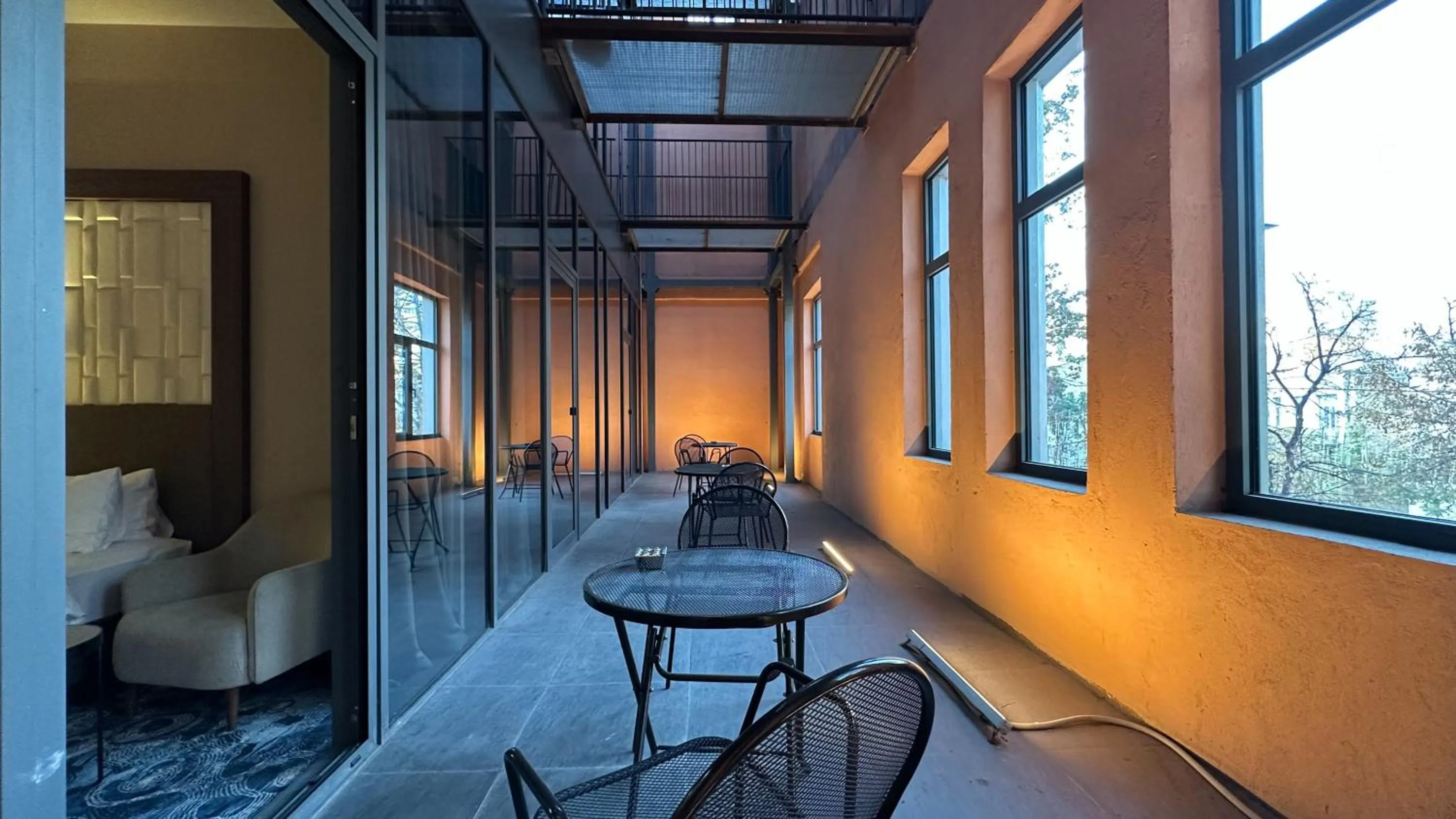 Balcony/Terrace in Tbilisi Philharmonic Hotel by Mercure