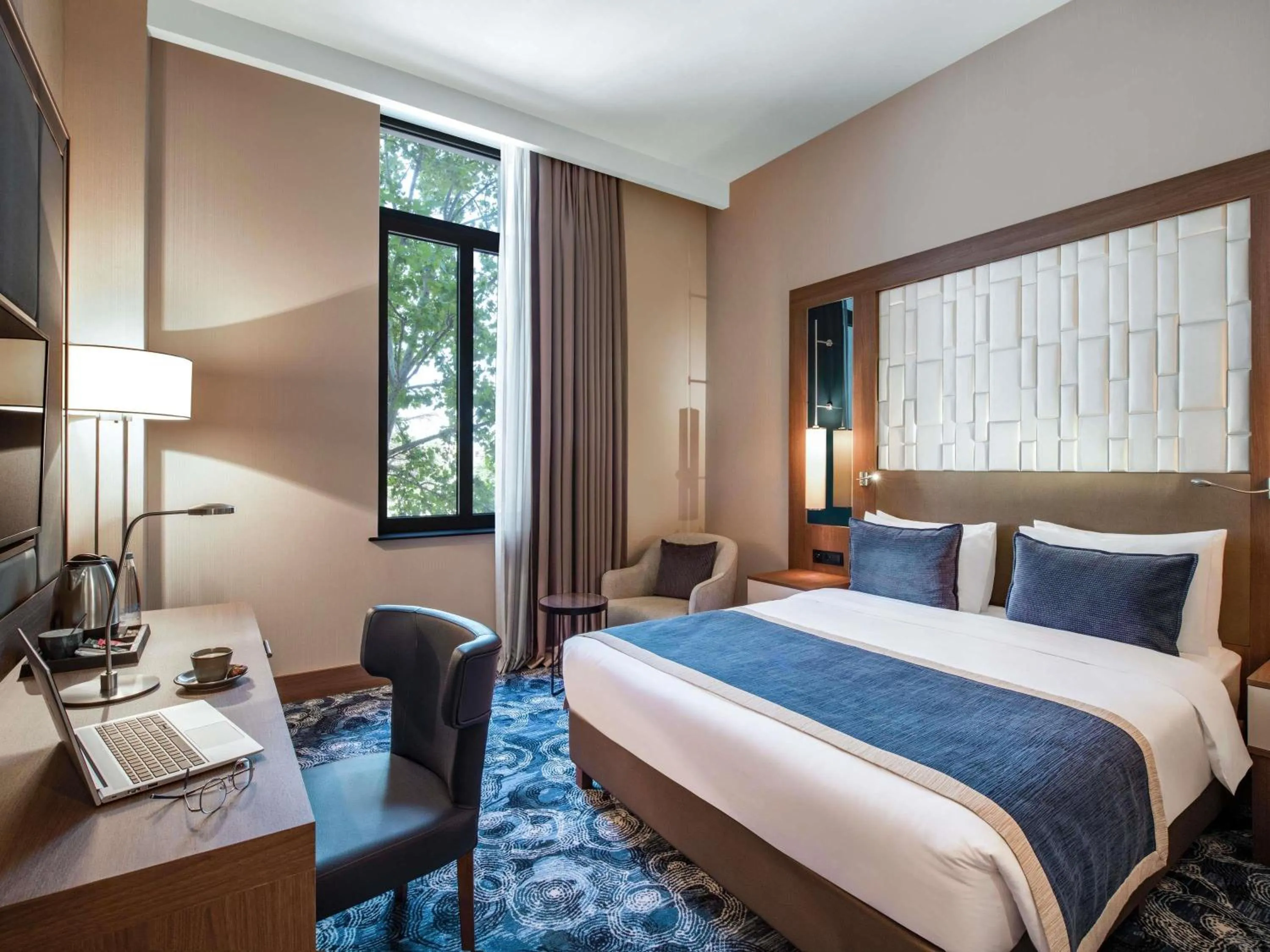 Bedroom, Bed in Tbilisi Philharmonic Hotel by Mercure