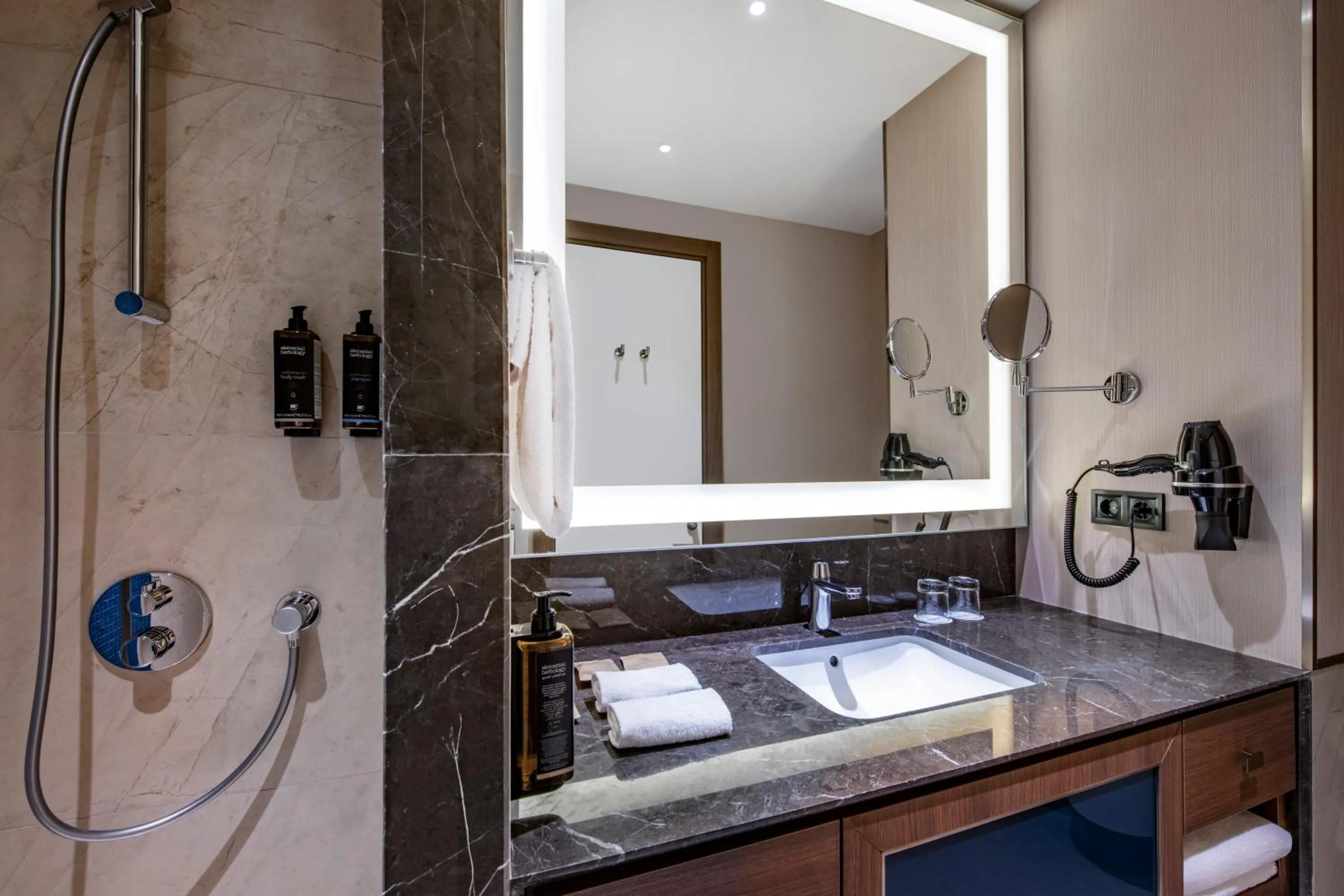 Bathroom in Tbilisi Philharmonic Hotel by Mercure