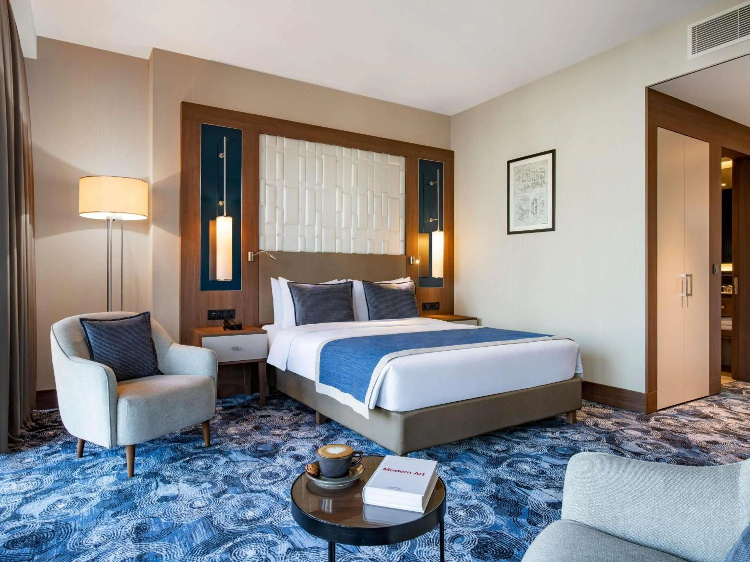 Bedroom, Bed in Tbilisi Philharmonic Hotel by Mercure