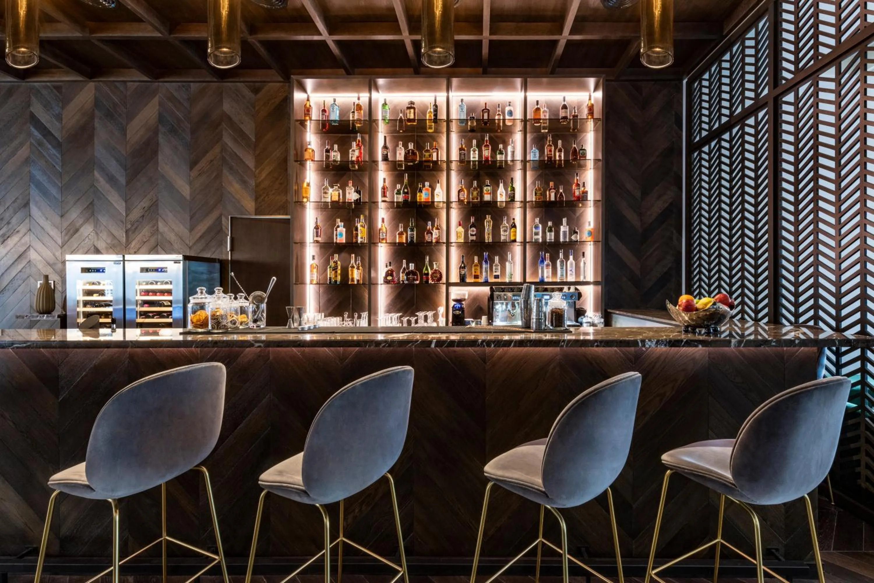 Lounge or bar in Tbilisi Philharmonic Hotel by Mercure