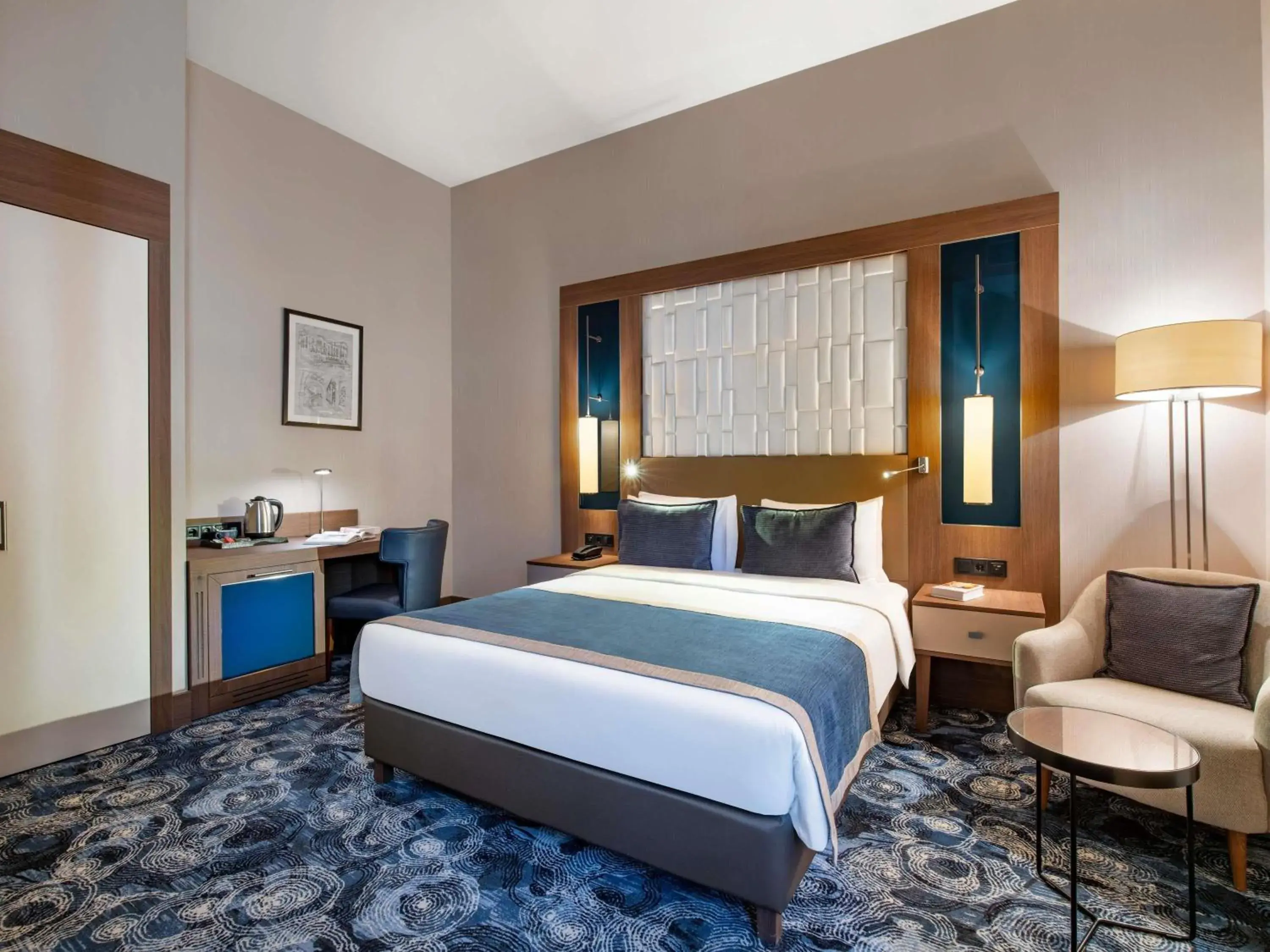 Bedroom, Bed in Tbilisi Philharmonic Hotel by Mercure Bedroom, Bed in Tbilisi Philharmonic Hotel by Mercure