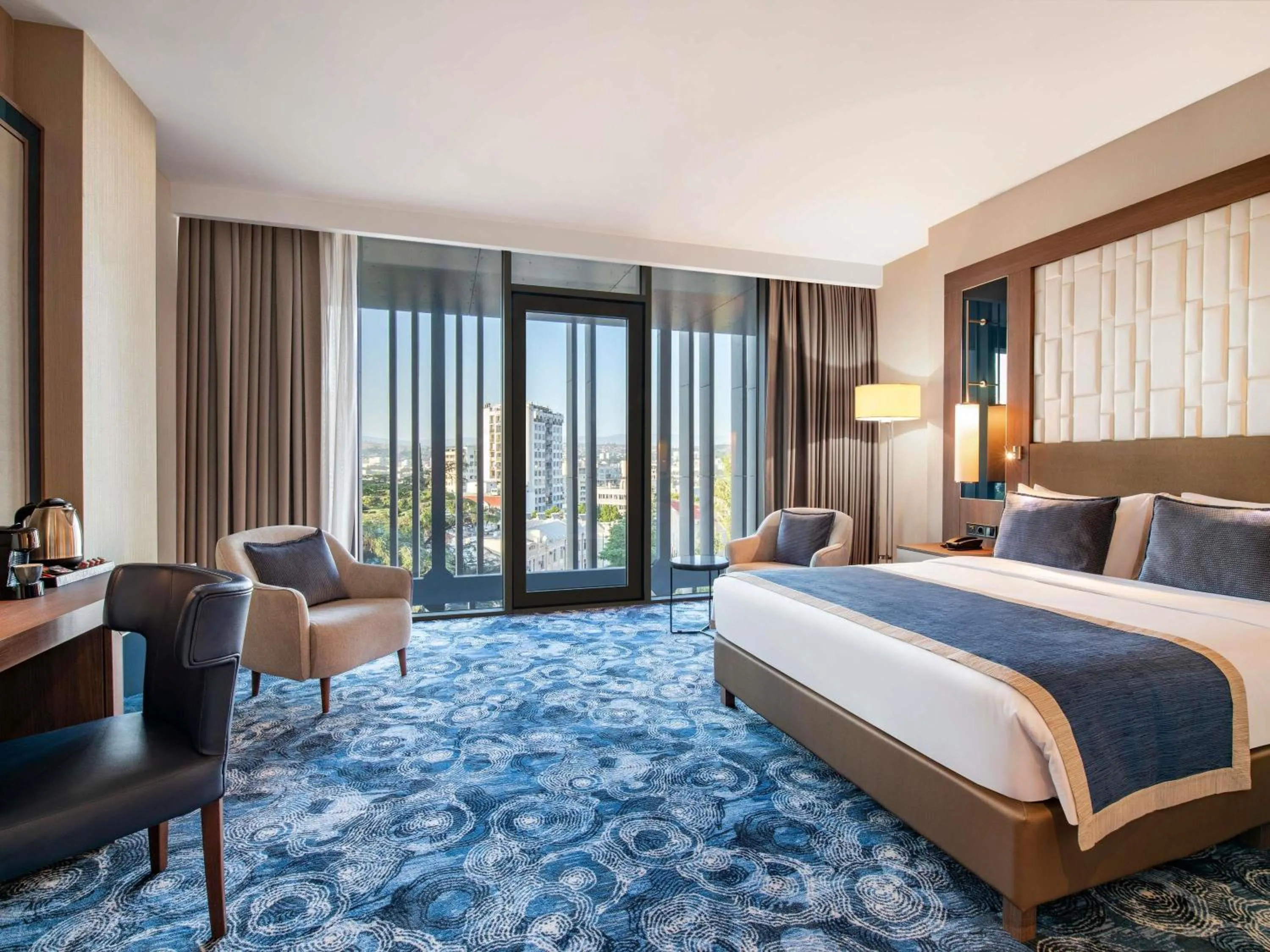 Bedroom, Bed in Tbilisi Philharmonic Hotel by Mercure