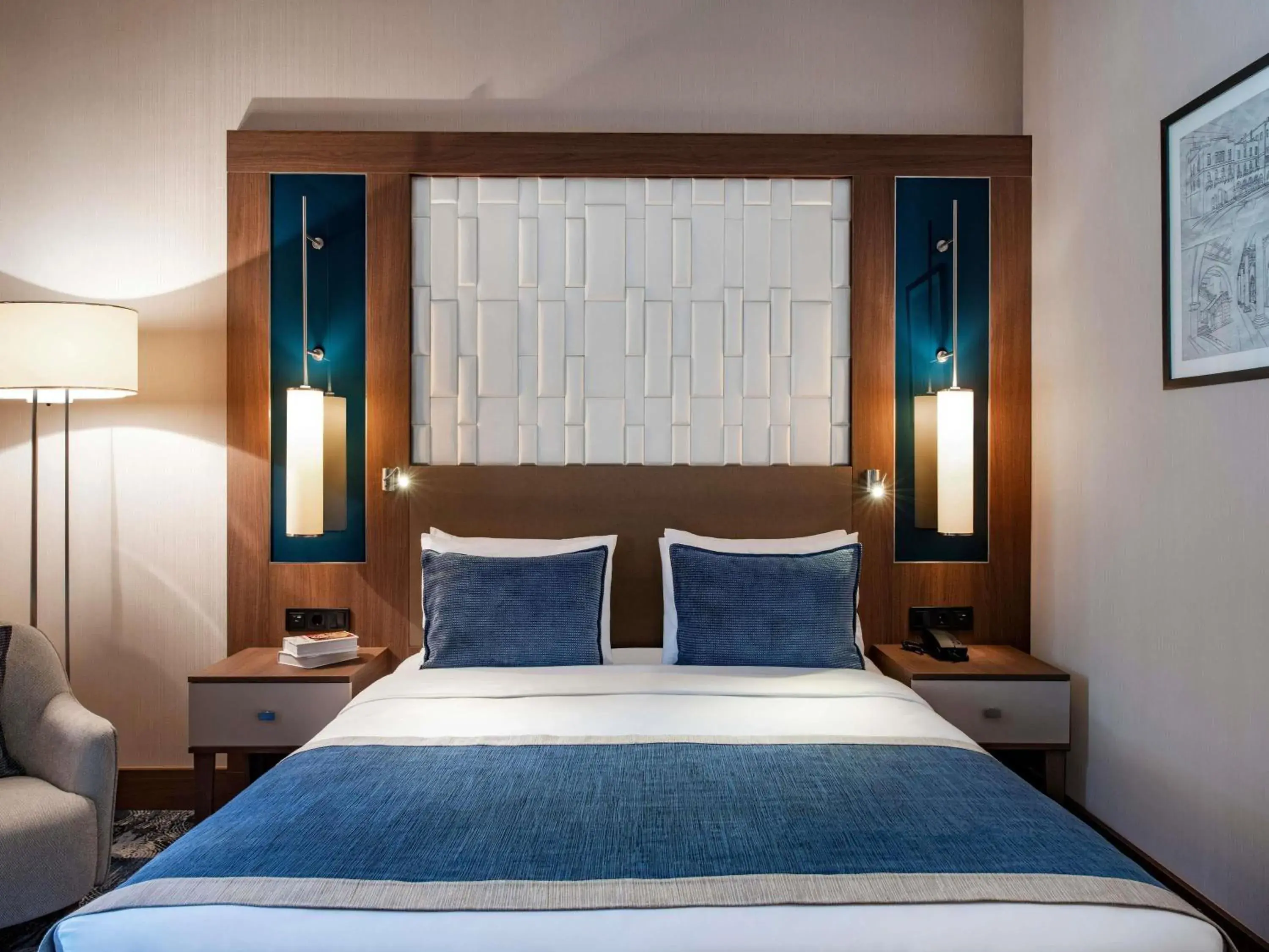 Bedroom, Bed in Tbilisi Philharmonic Hotel by Mercure Bedroom, Bed in Tbilisi Philharmonic Hotel by Mercure