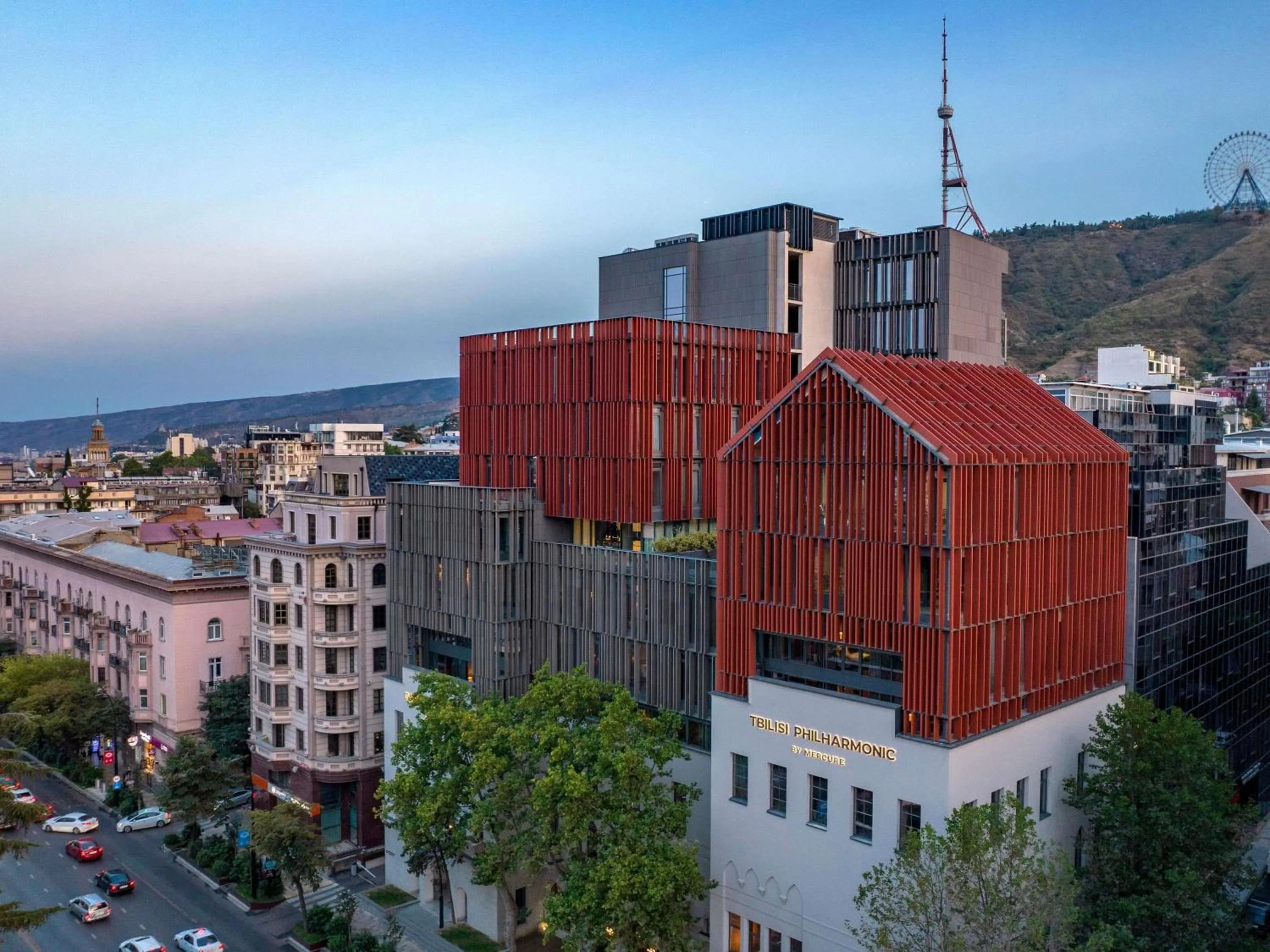 Property building in Tbilisi Philharmonic Hotel by Mercure