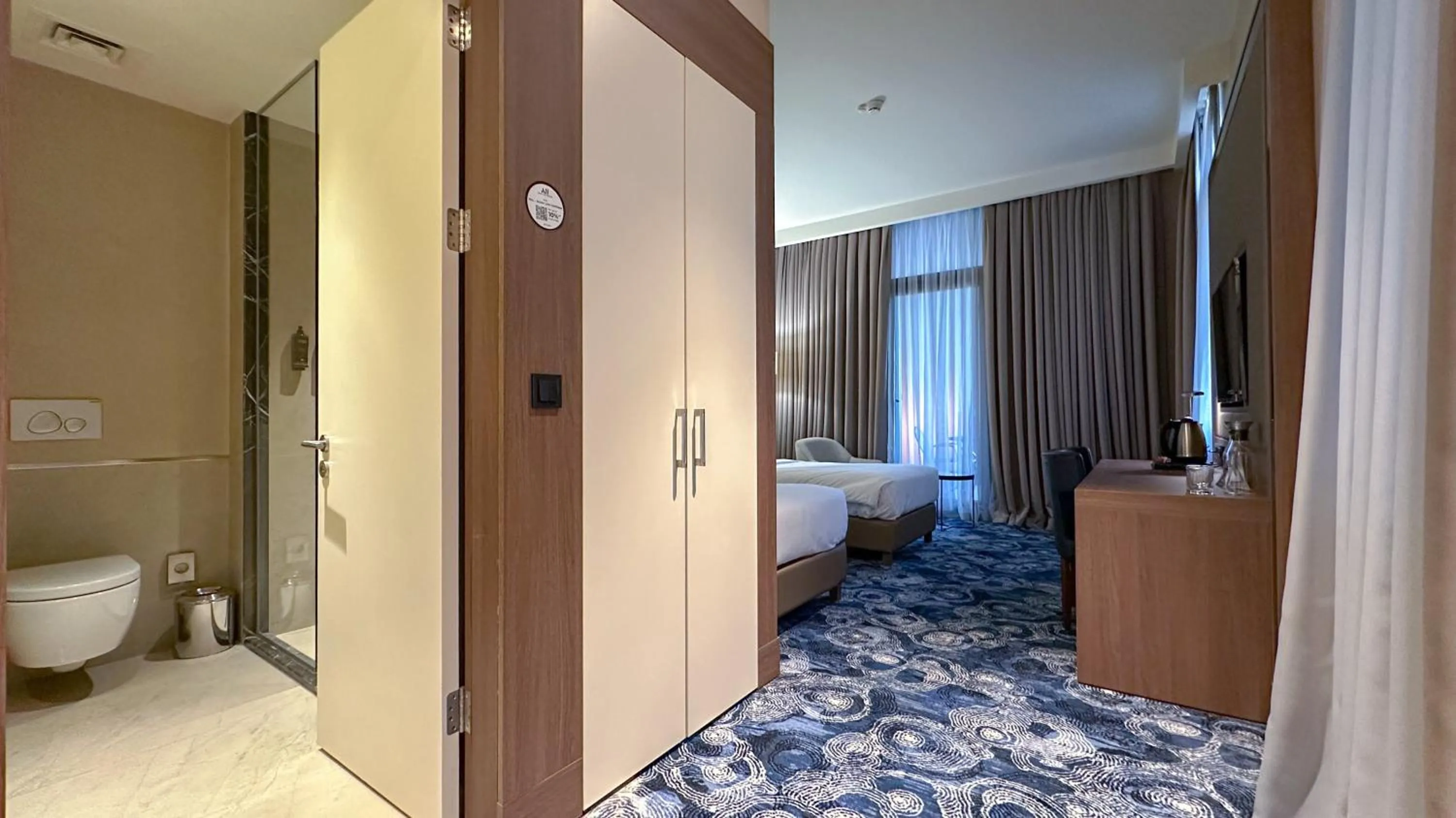 Bedroom in Tbilisi Philharmonic Hotel by Mercure