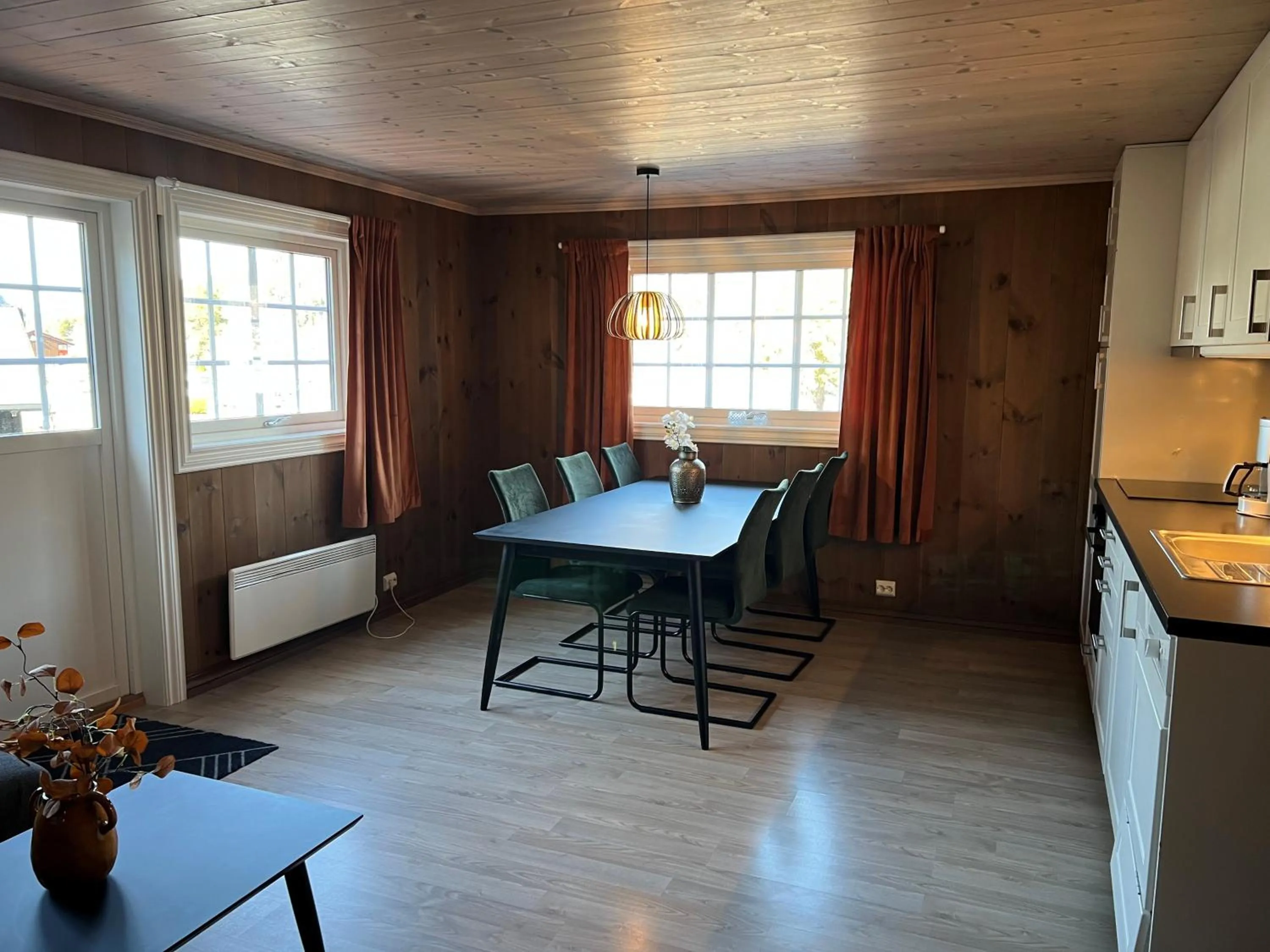 Dining area in Fagernes Camping