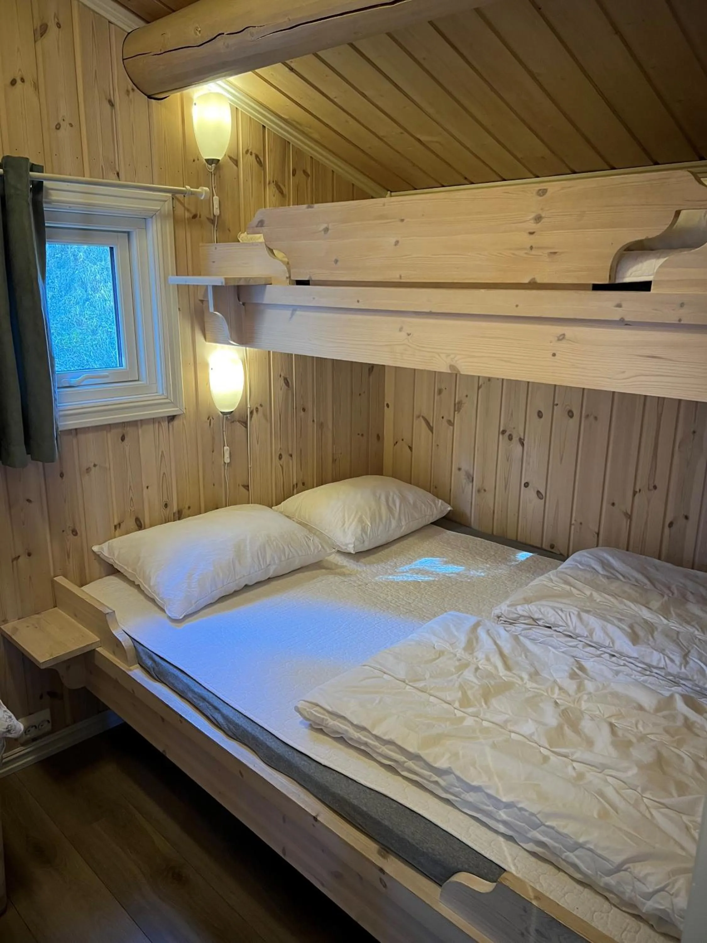 Bedroom, Bed in Fagernes Camping