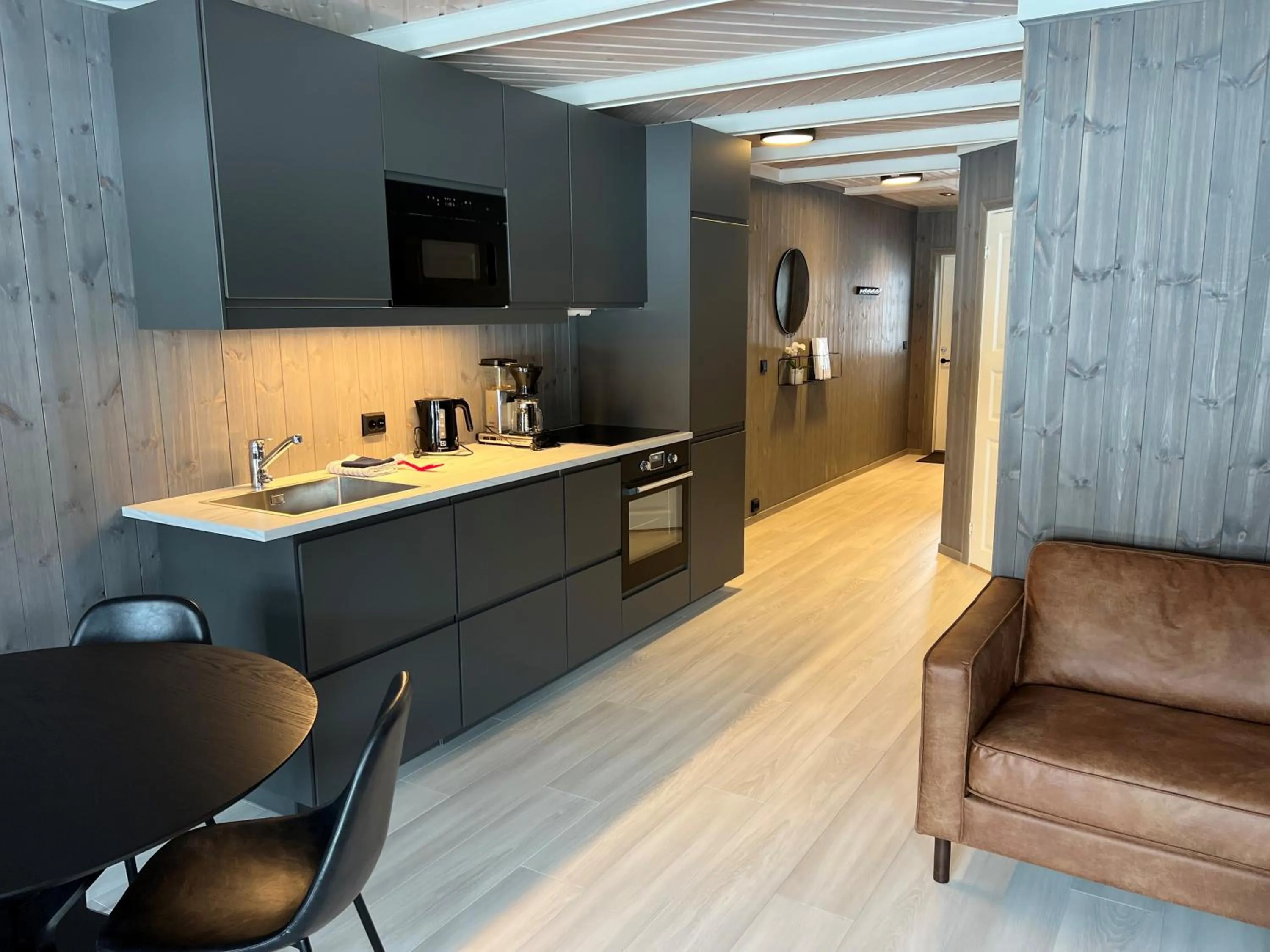 kitchen in Fagernes Camping