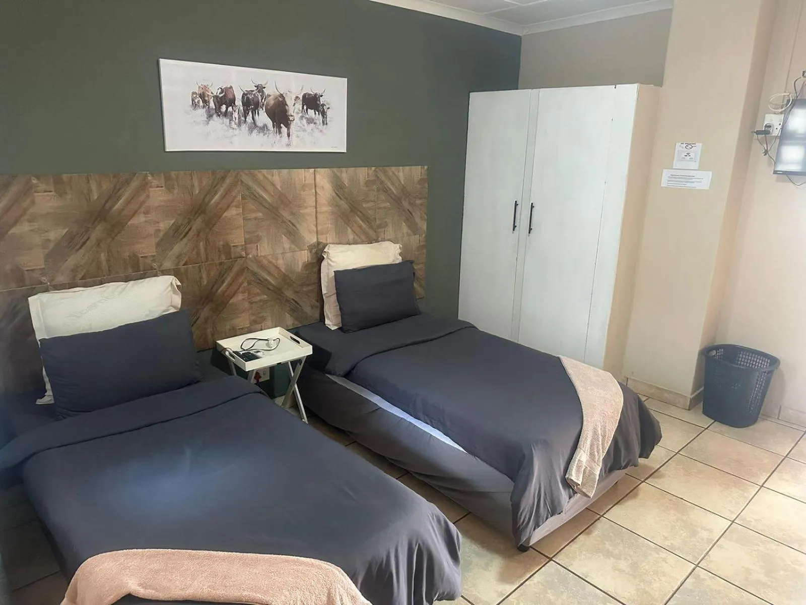 Bed in Hluzu Guest House