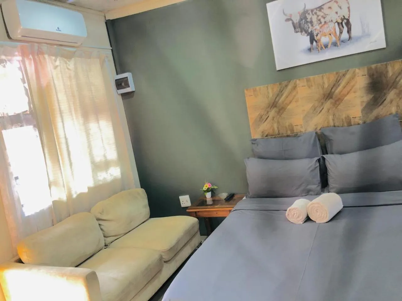 Bed in Hluzu Guest House