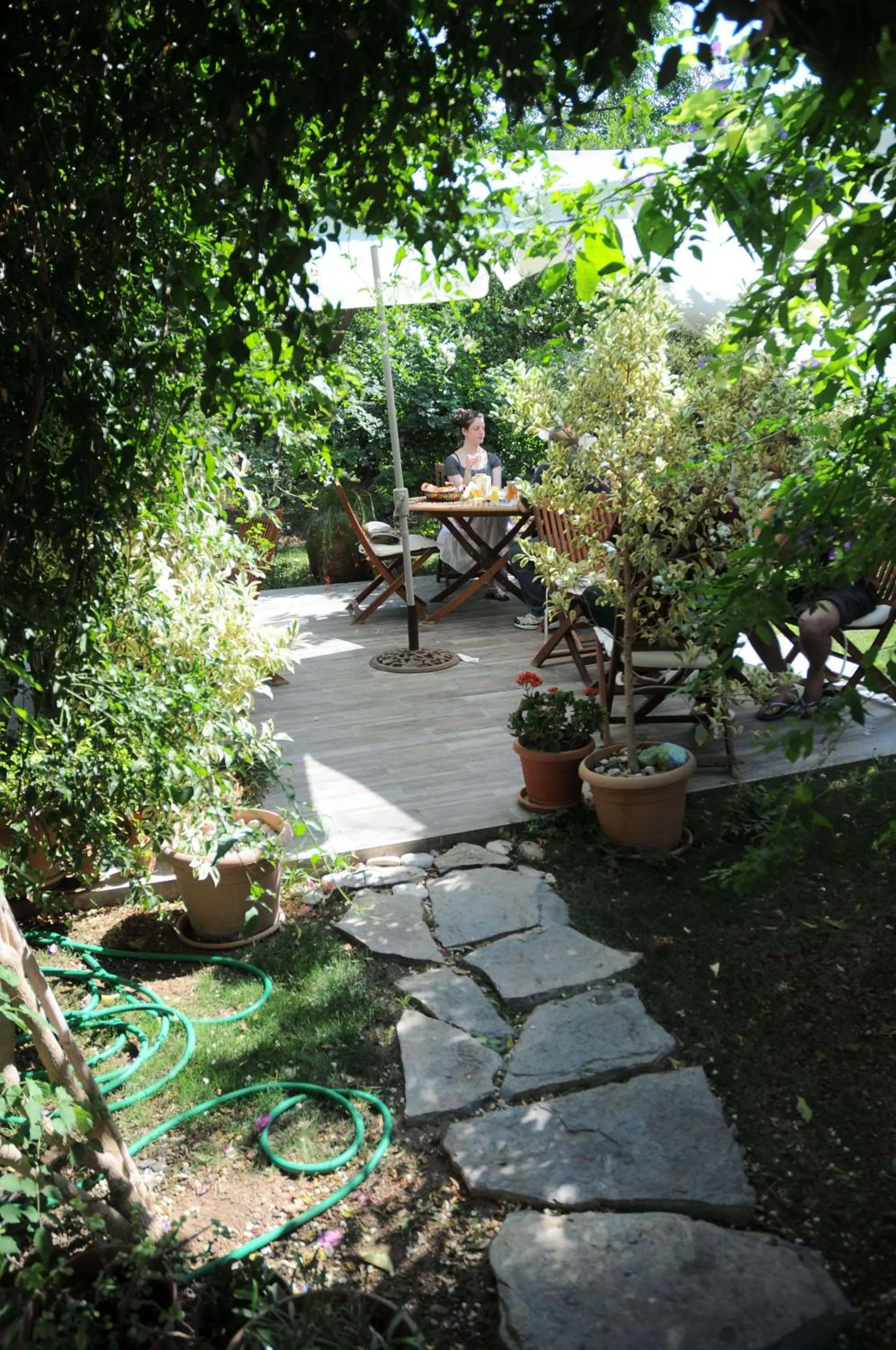 Garden in Hotel Gulec