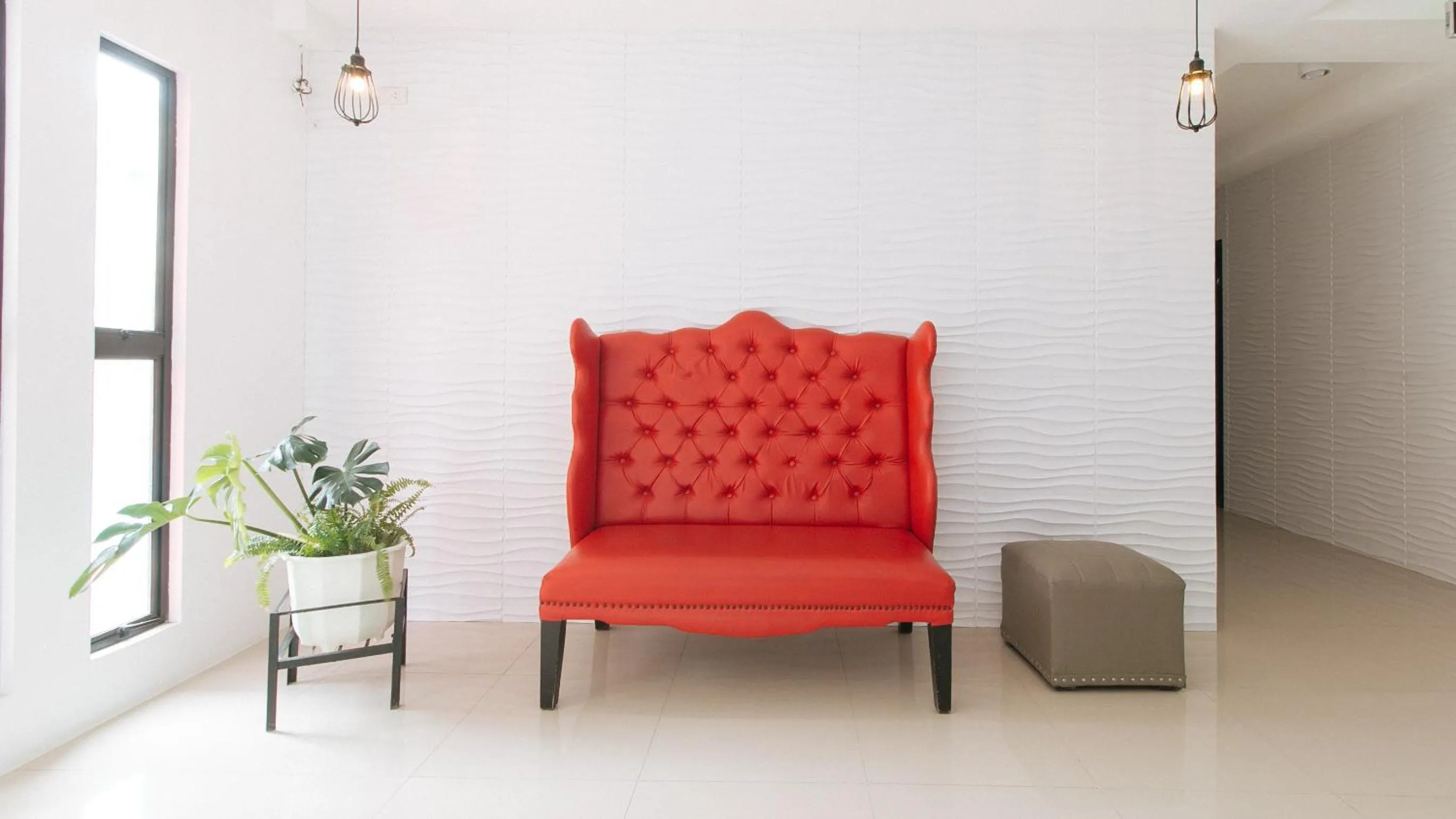 Lobby or reception in RedDoorz Plus at DBuilders Poblacion BGC