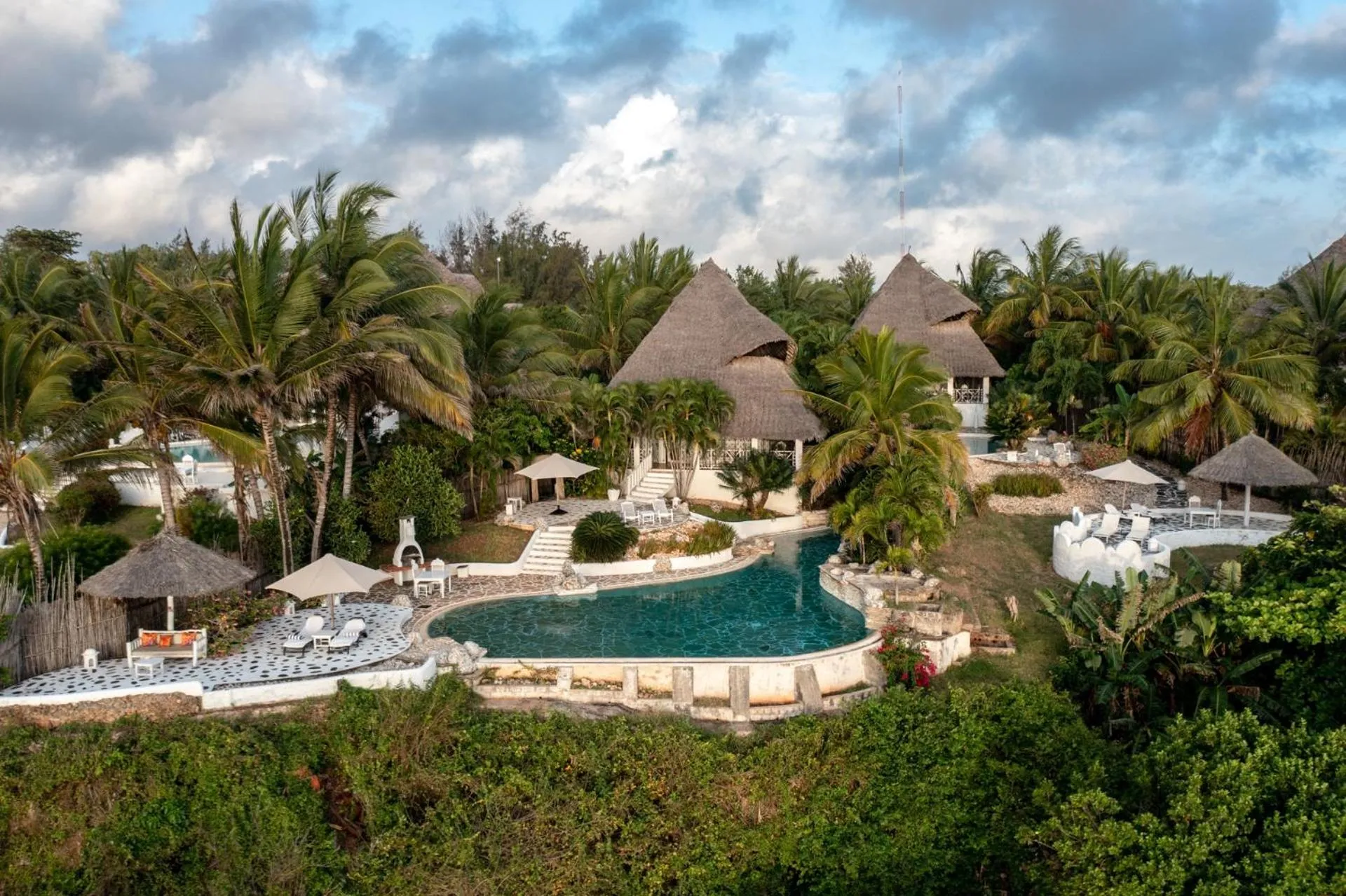 Swimming pool in Msambweni Beach House and Private Villas