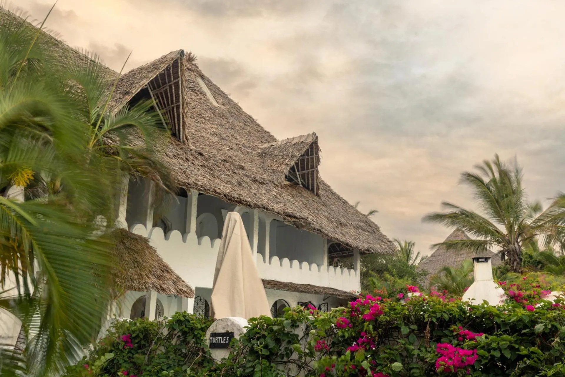 Balcony/Terrace in Msambweni Beach House and Private Villas