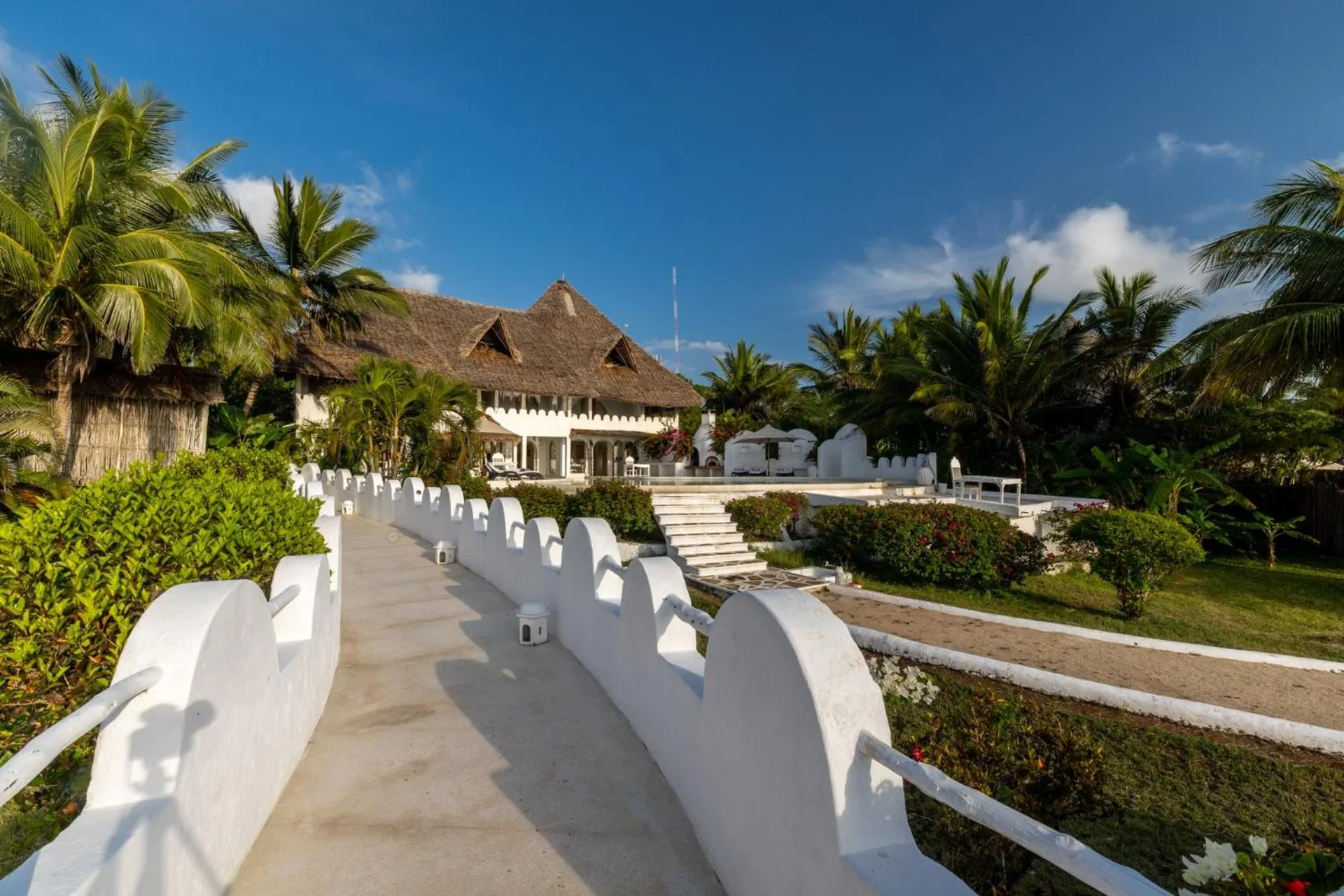 Balcony/Terrace in Msambweni Beach House and Private Villas