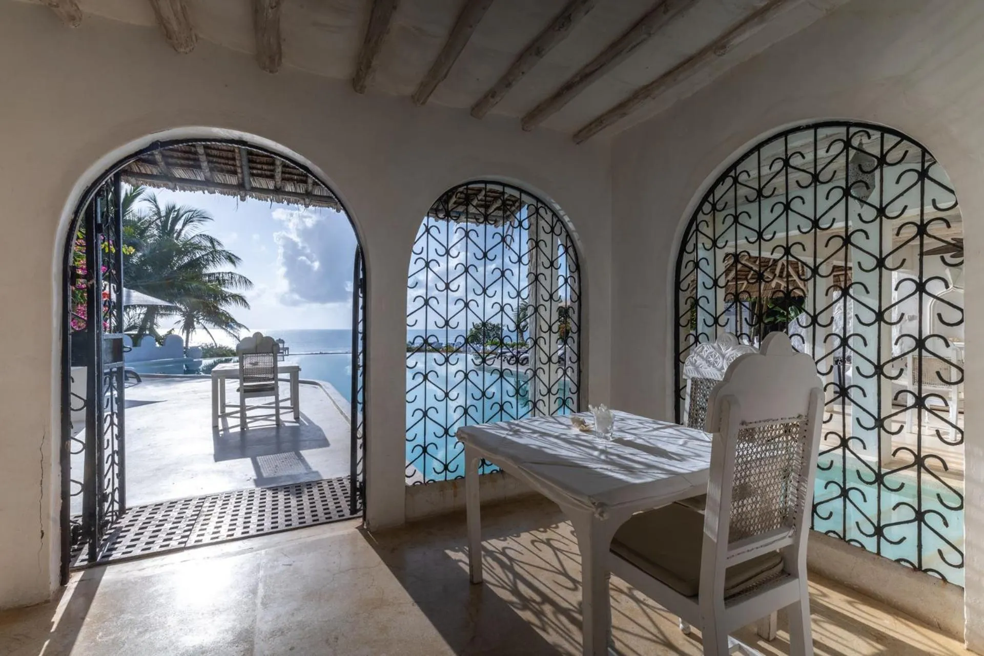 Sea view in Msambweni Beach House and Private Villas