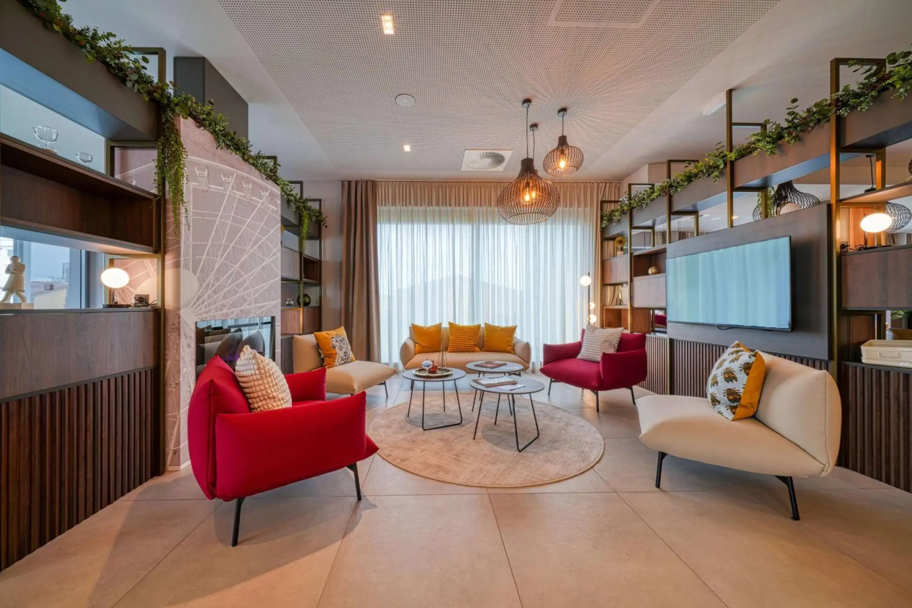 Lobby or reception in FourSide Hotel Ringsheim, Trademark Collection by Wyndham Lobby or reception in FourSide Hotel Ringsheim, Trademark Collection by Wyndham