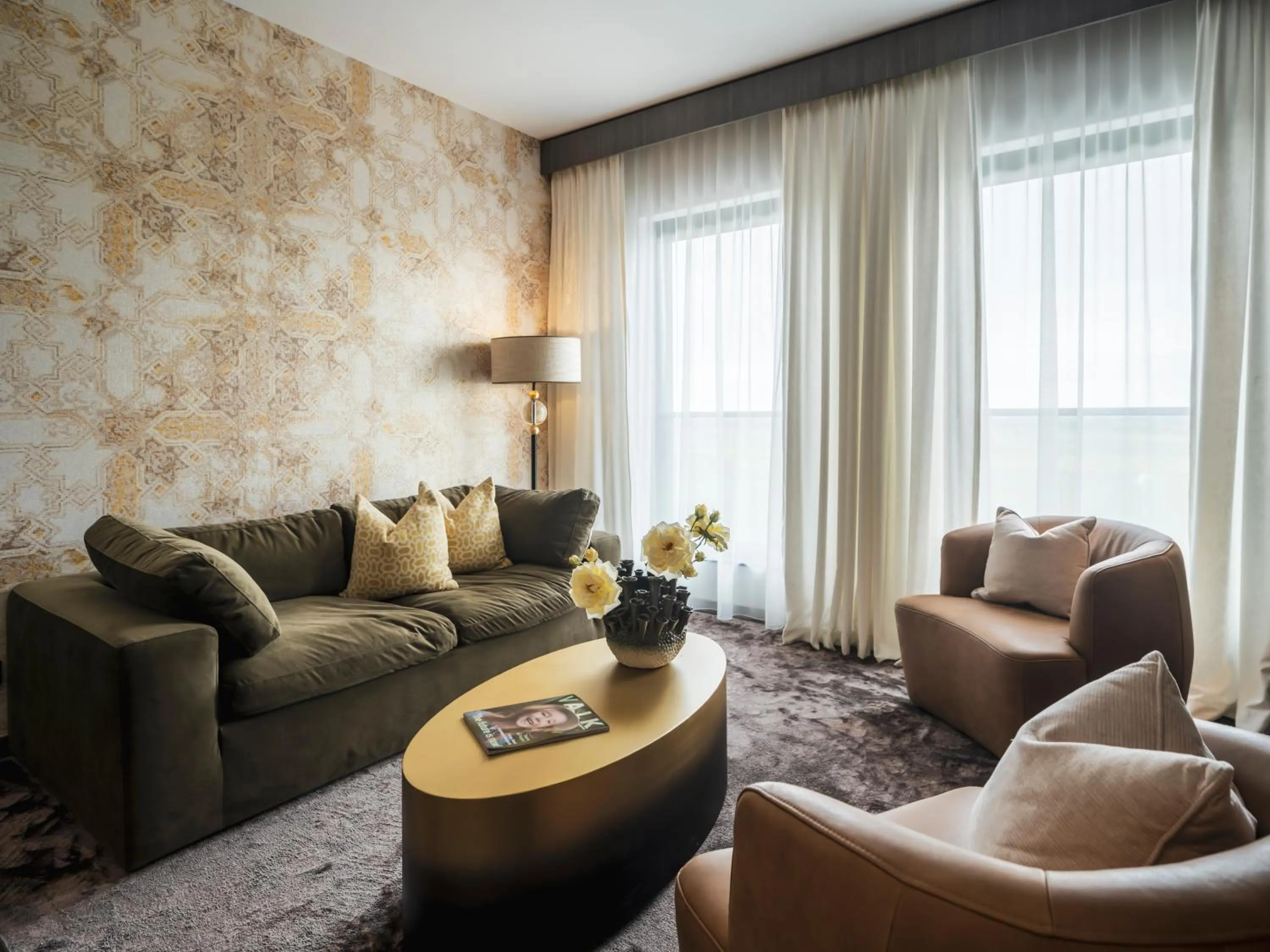 Seating area in Van der Valk Hotel Hoorn