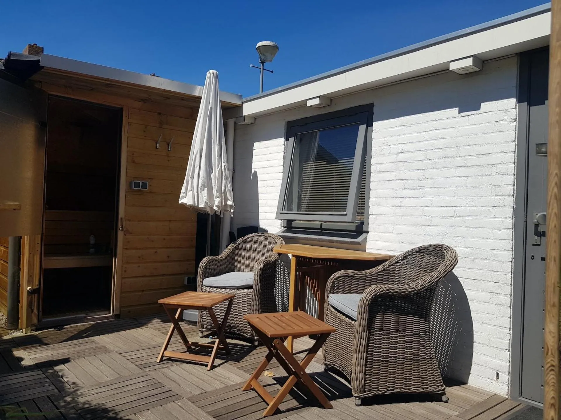 Balcony/Terrace in Sleep Well Ness Domburg