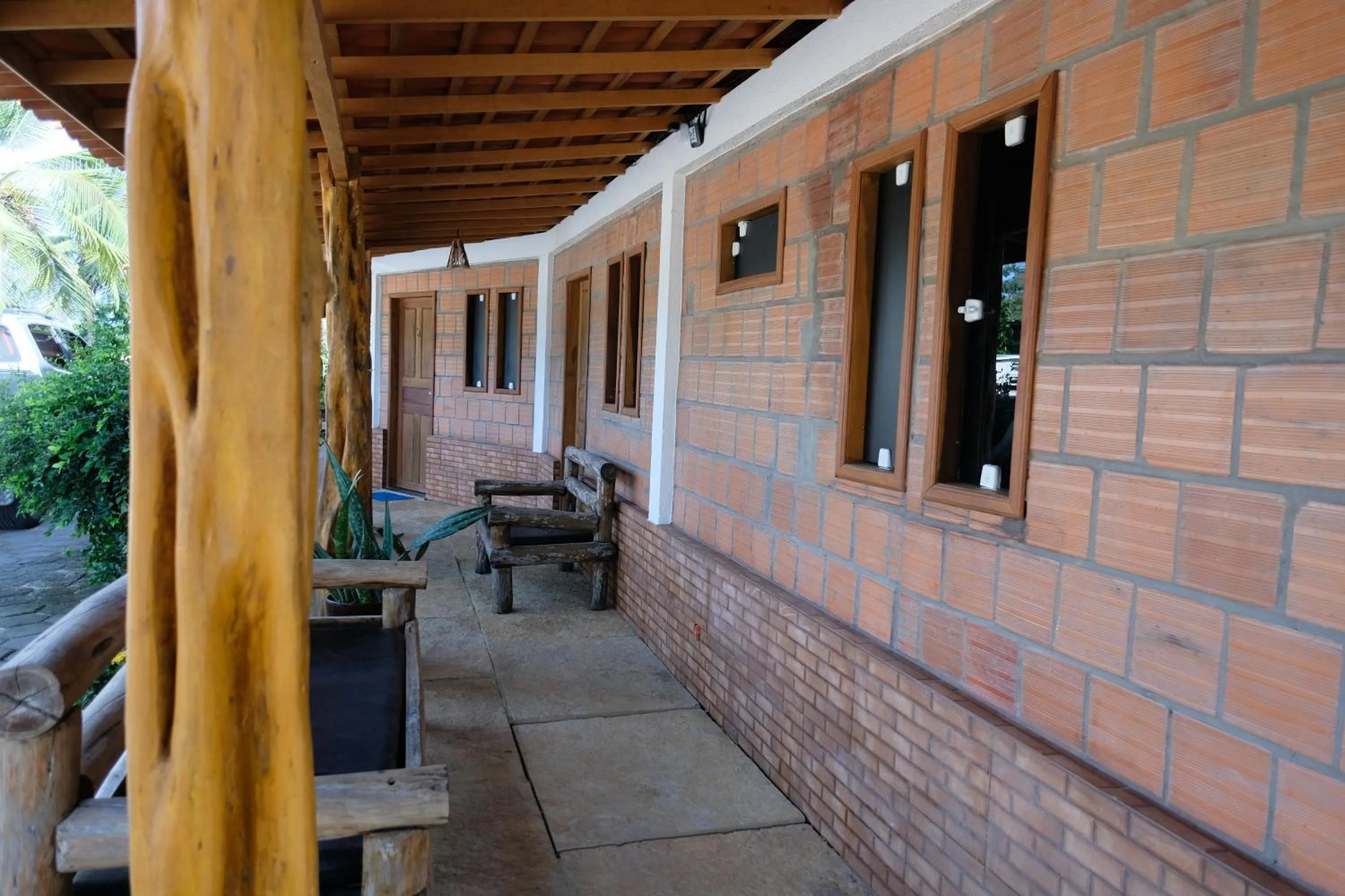 Patio in Pousada Casa Grande