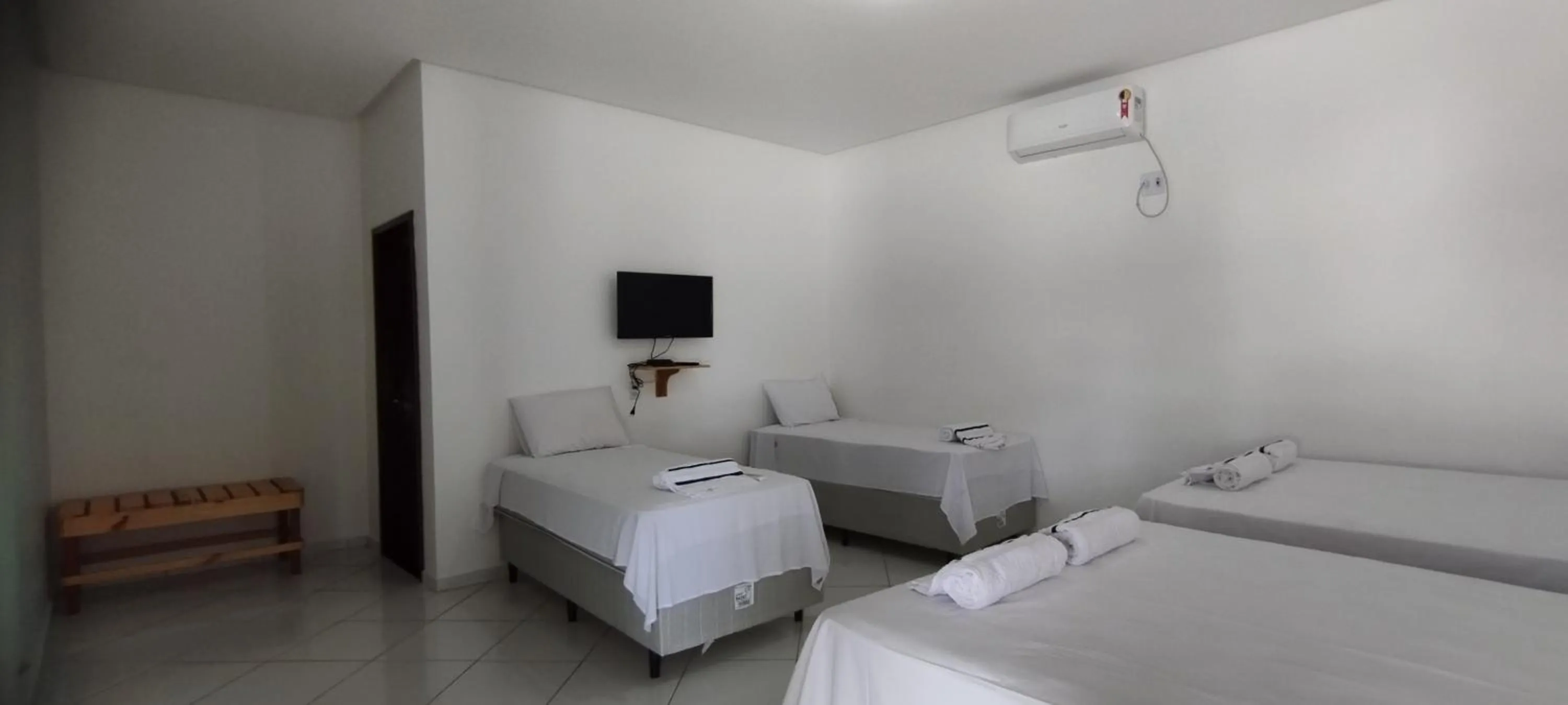 TV and multimedia, Bed in Pousada Casa Grande