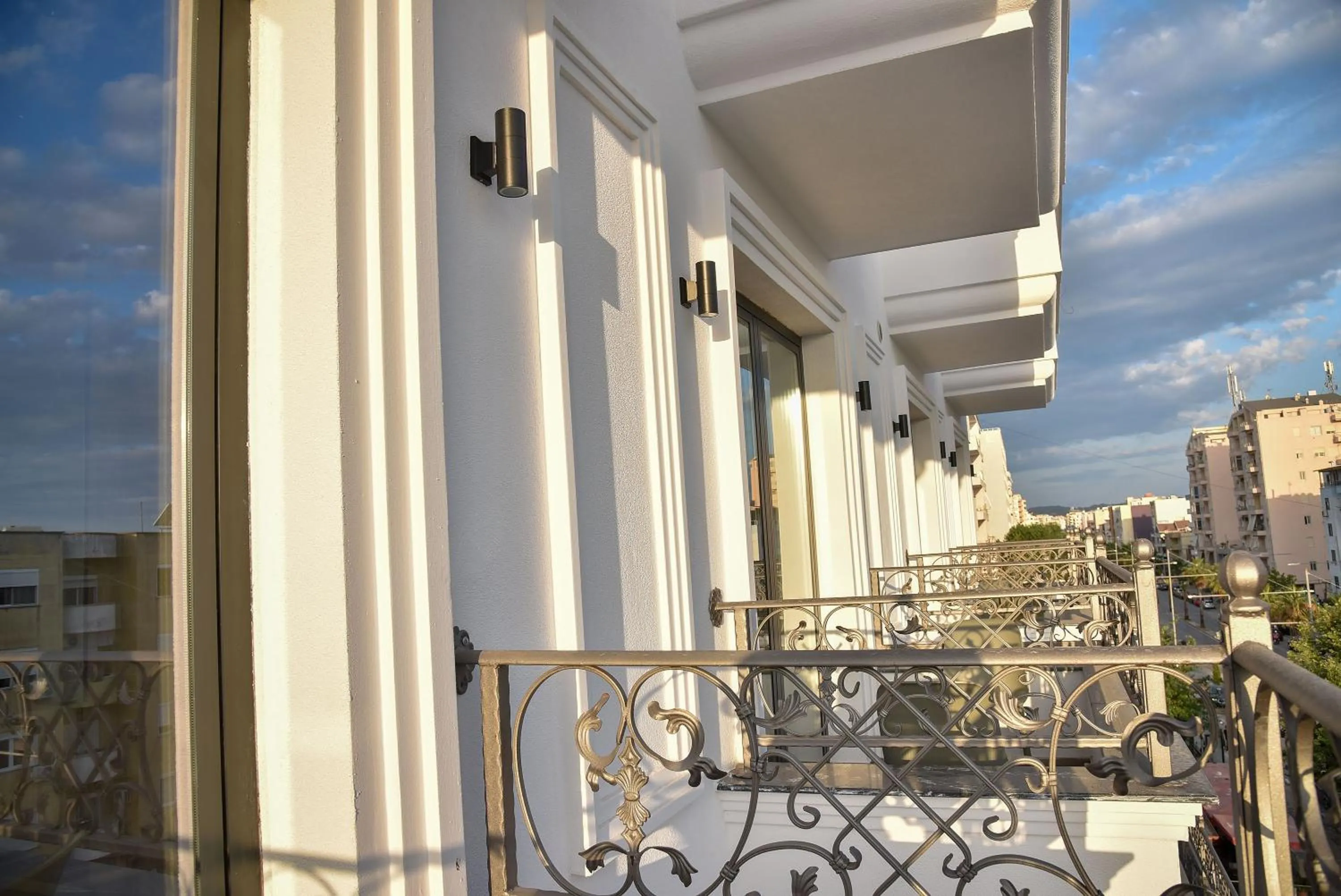 Balcony/Terrace in Dolanit Hotels Lubjana
