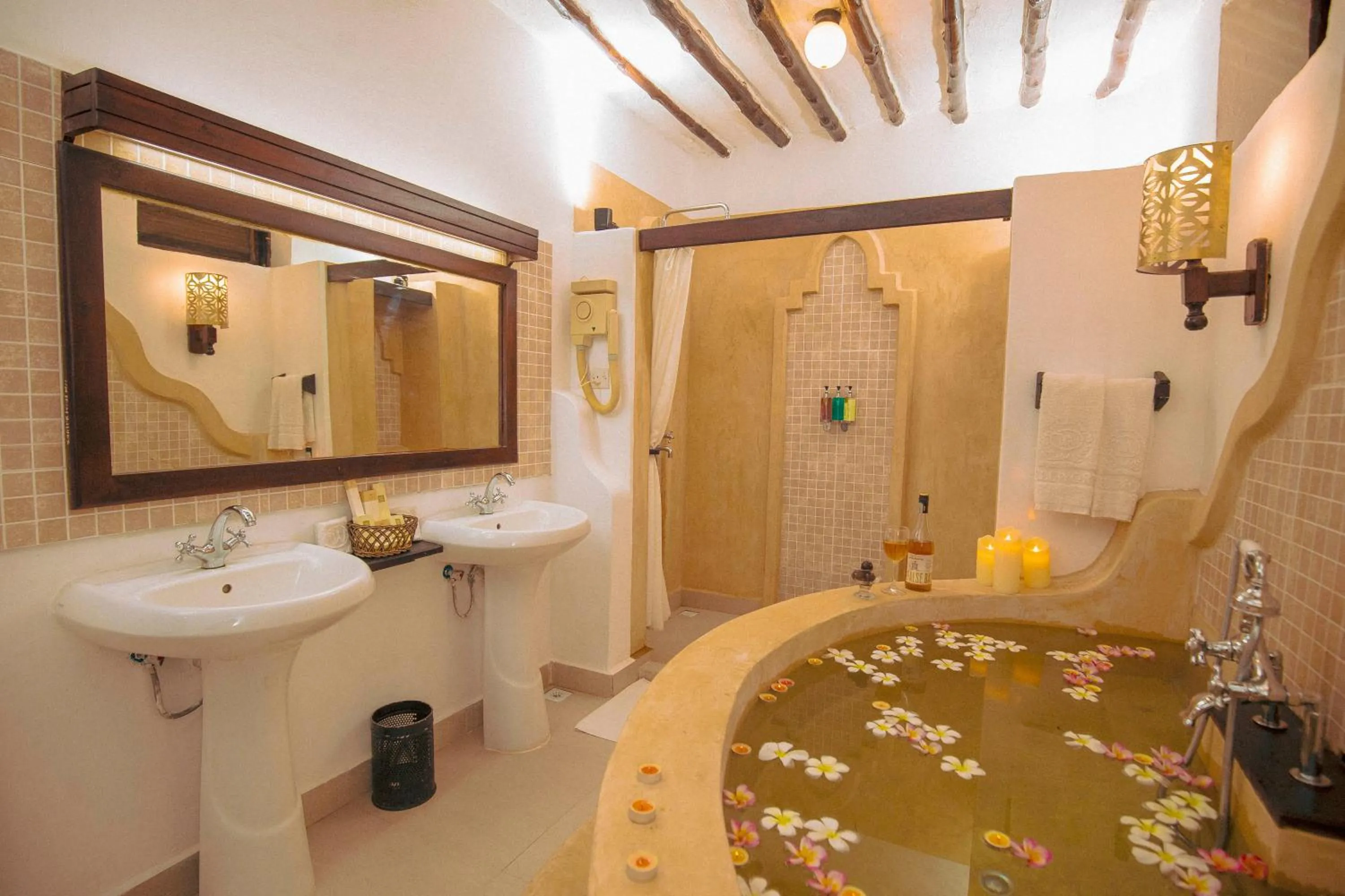 Shower in Zanzibar Beach Resort