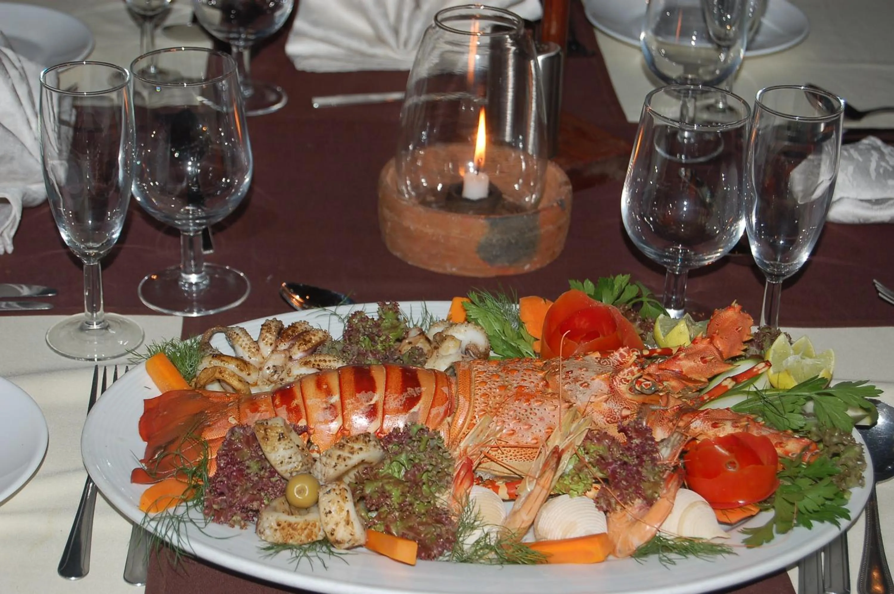 Food close-up in Zanzibar Beach Resort