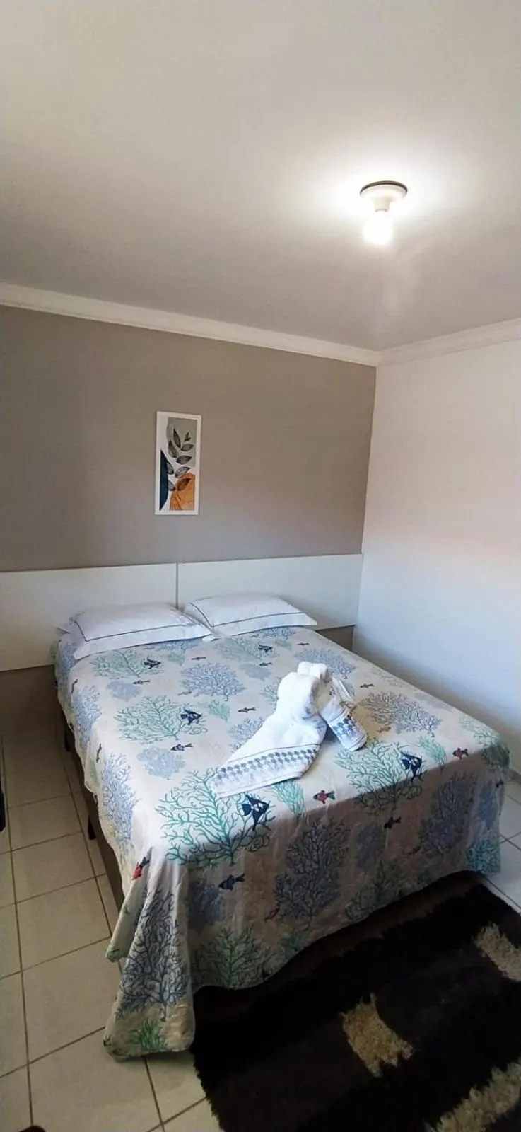 Bed in POUSADA VENTO NORTE CAMA & CAFÉ SUÍTES INDIVIDUAIs